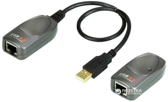 

USB-подовжувач ATEN UCE260 по кабелю Cat 5 (UCE260-A7-G)