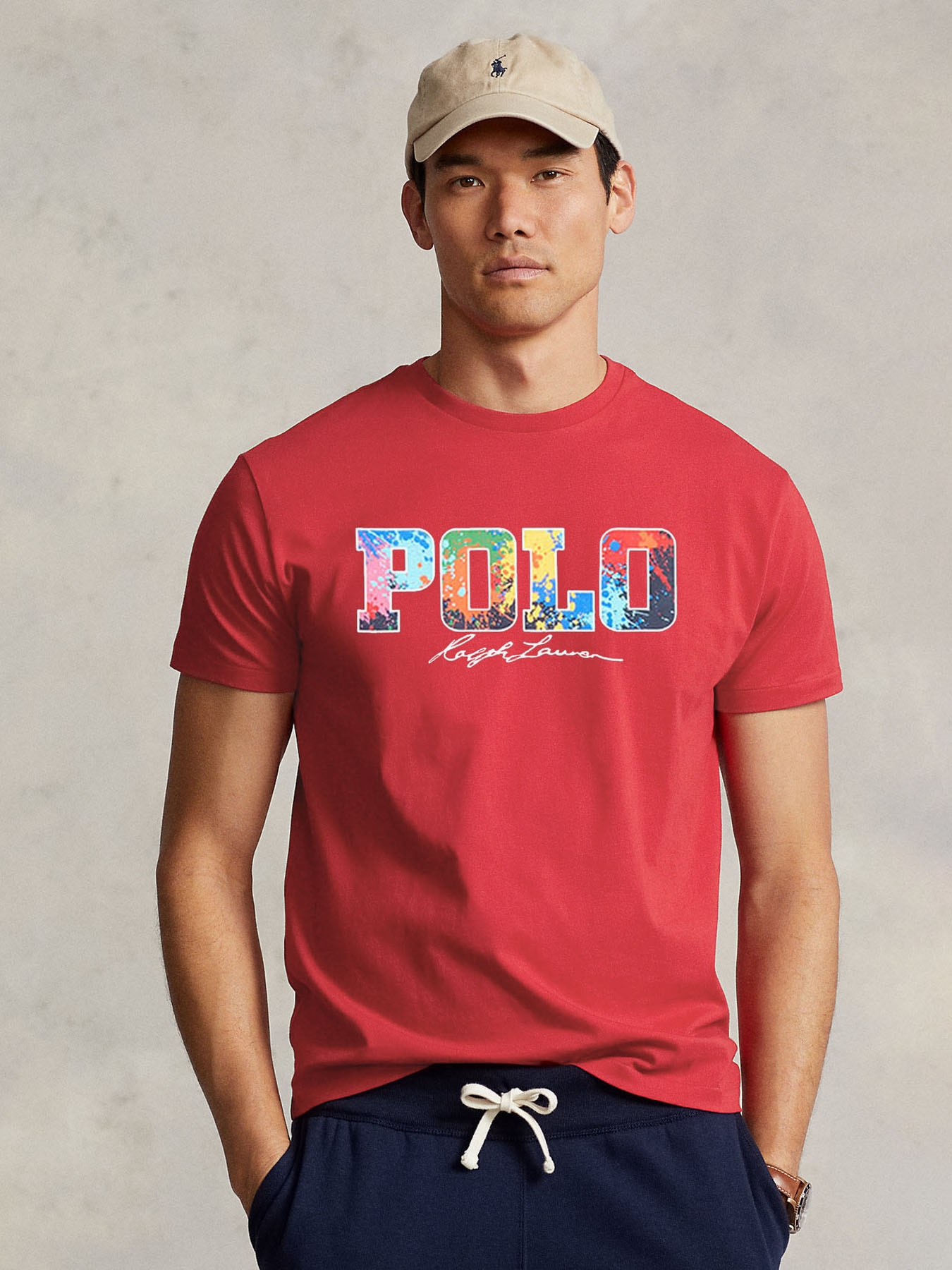 Футболка бавовняна довга чоловіча Polo Ralph Lauren 2012359 XL Червона з принтом від Rozetka на платформі USKIDKA Акція на Футболка бавовняна довга чоловіча Polo Ralph Lauren 2012359 XL Червона з принтом від Rozetka