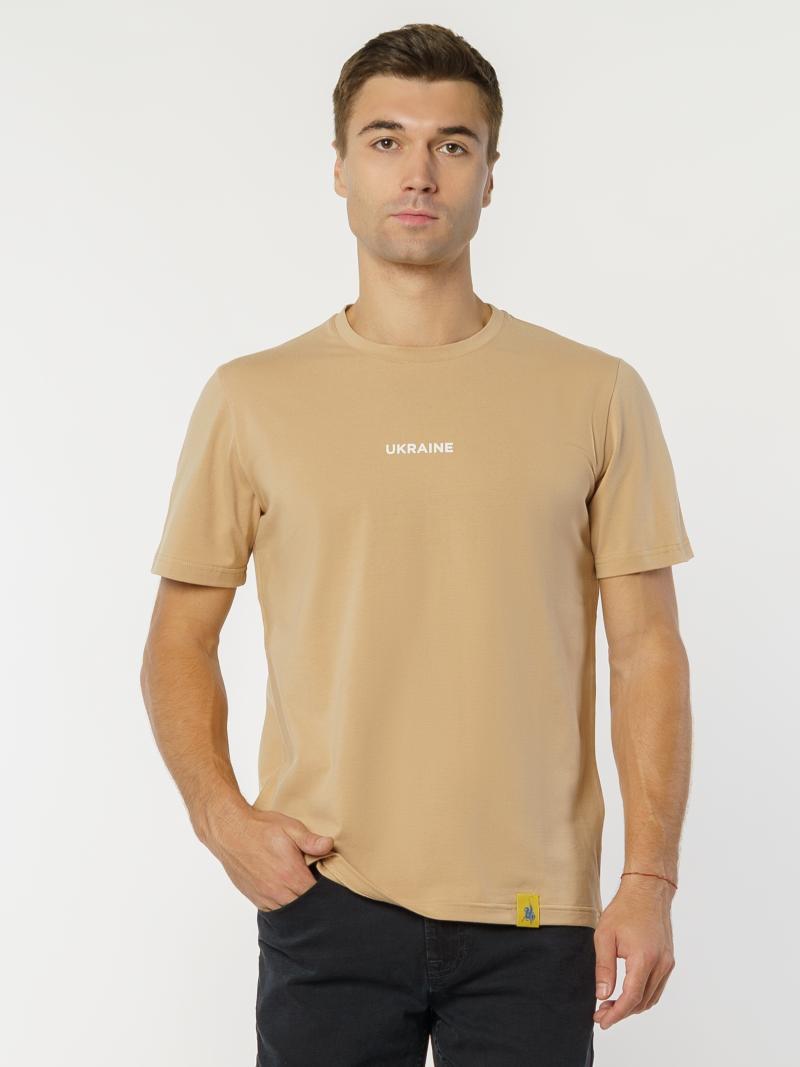 Акція на Футболка бавовняна довга чоловіча Arber T-Shirt Ff19 F13.11.16.331 L Бежева від Rozetka