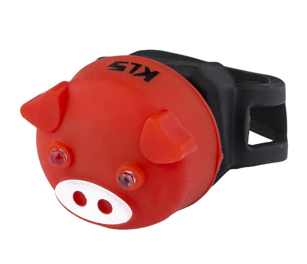 

Мигалка велосипедна задня KLS PIGGY Red (8585019395931)