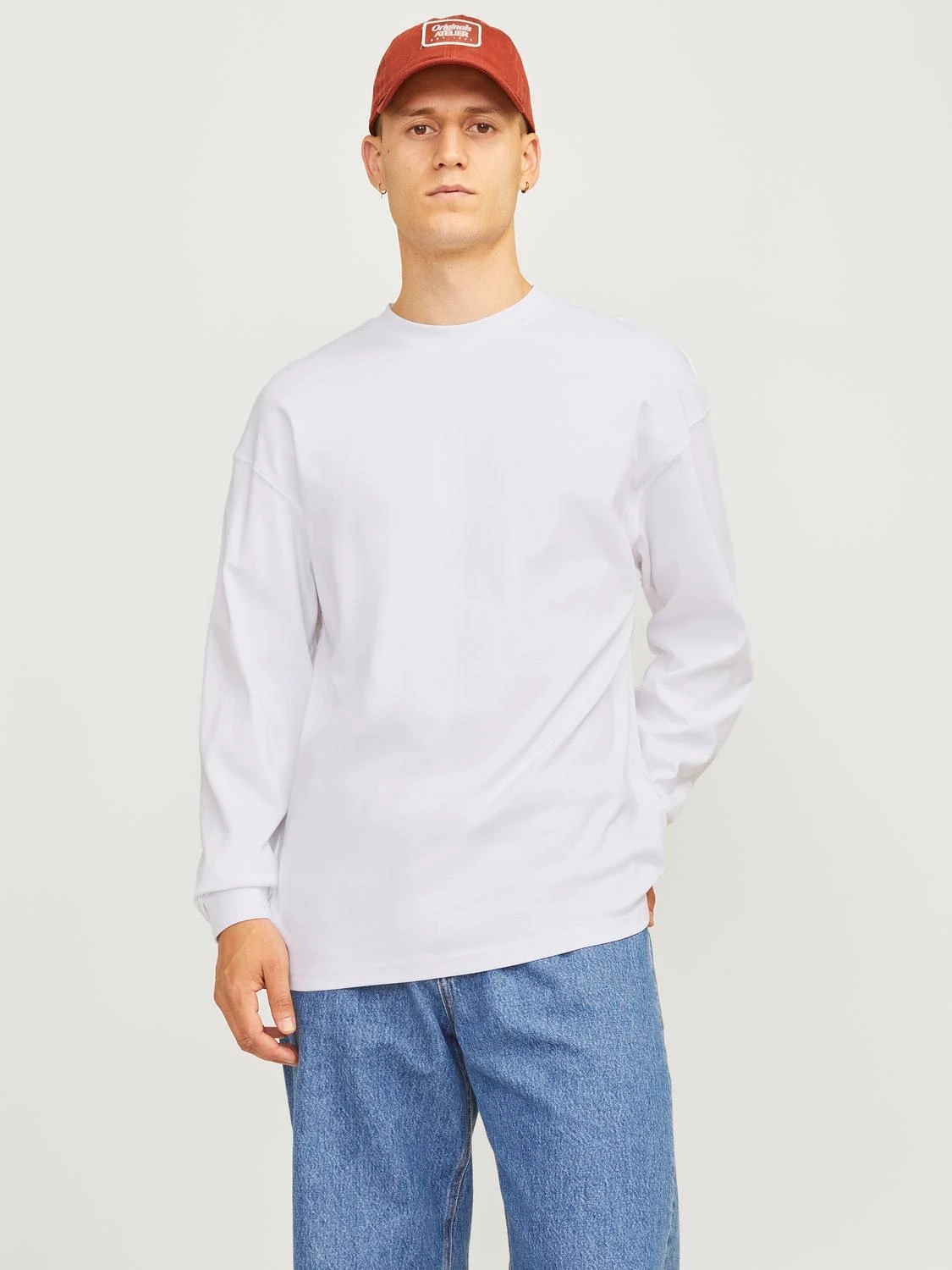 Лонгслів чоловічий Jack & Jones 12256422 XL Білий від Rozetka на платформі USKIDKA Акція на Лонгслів чоловічий Jack & Jones 12256422 XL Білий від Rozetka