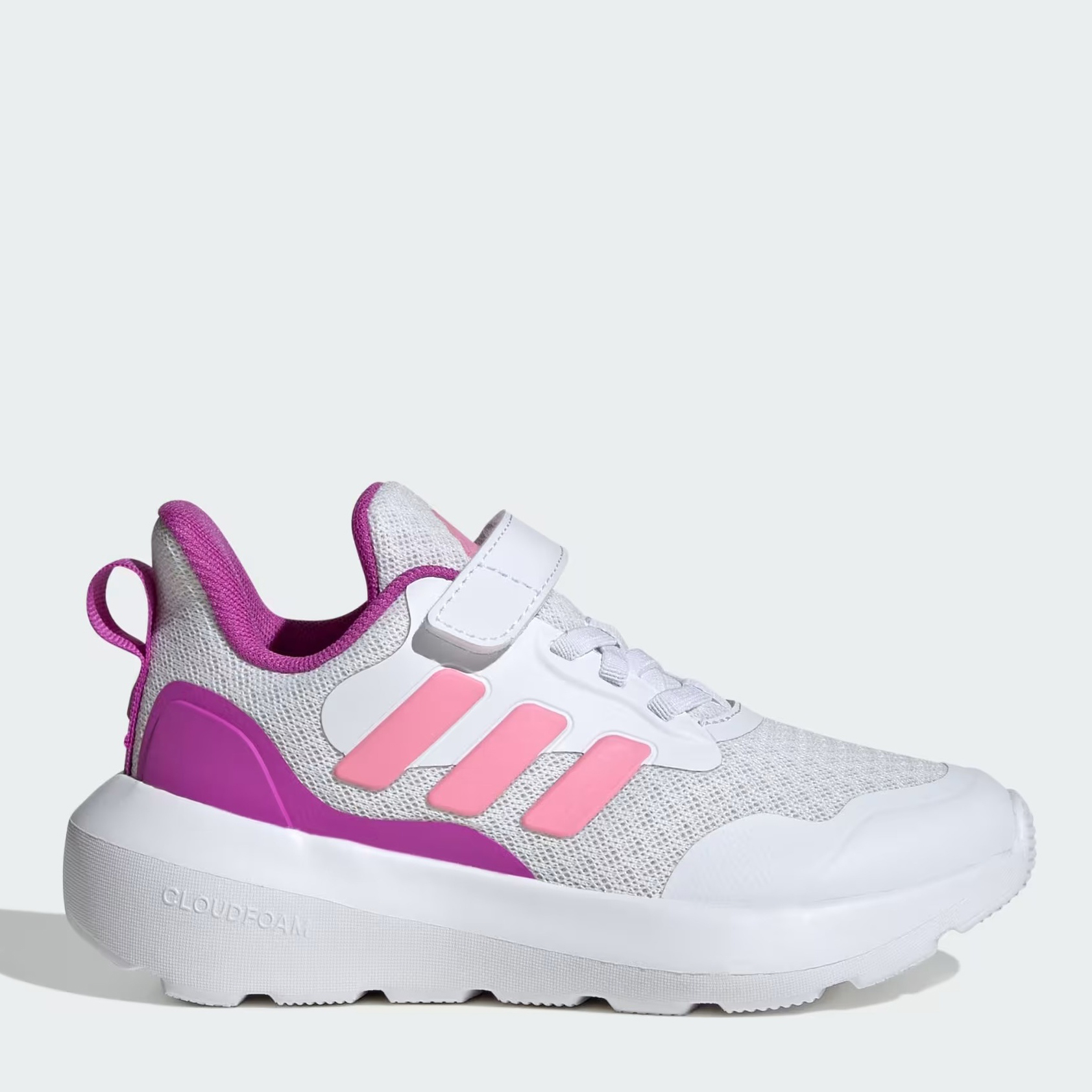 Підліткові кросівки для дівчинки Adidas Fortarun 3.0 El C JI2191 35 Ftwwht/Blipnk/Flapnk від Rozetka на платформі USKIDKA Акція на Підліткові кросівки для дівчинки Adidas Fortarun 3.0 El C JI2191 35 Ftwwht/Blipnk/Flapnk від Rozetka