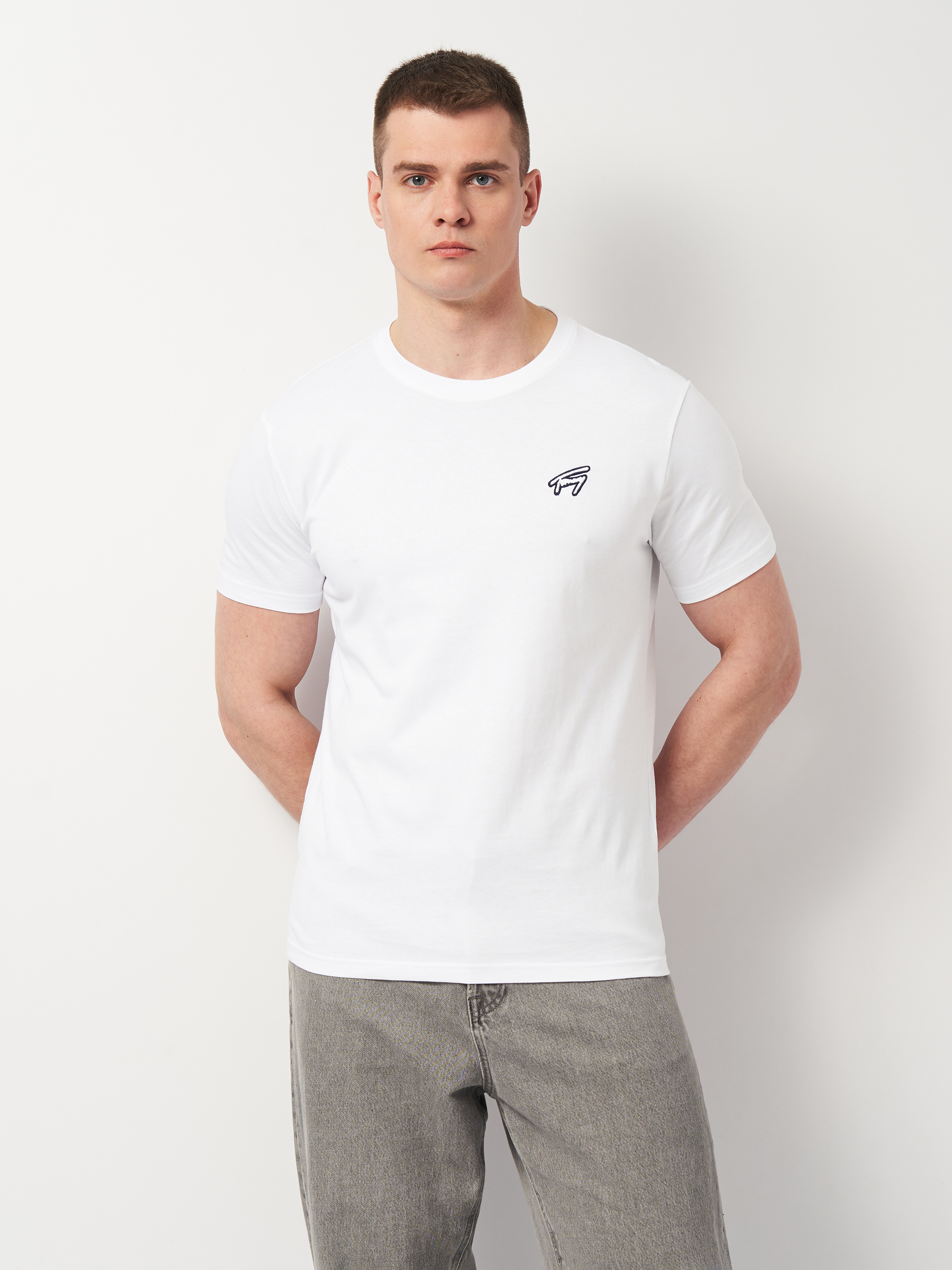 Футболка бавовняна чоловіча Tommy Hilfiger 11440.2 XL Біла від Rozetka на платформі USKIDKA Акція на Футболка бавовняна чоловіча Tommy Hilfiger 11440.2 XL Біла від Rozetka