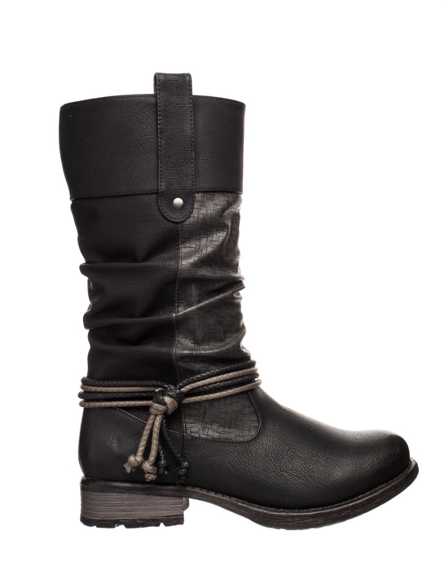 

Жіночі чоботи Rieker 97279-00 38 Чорні (97279-00_38_Black)