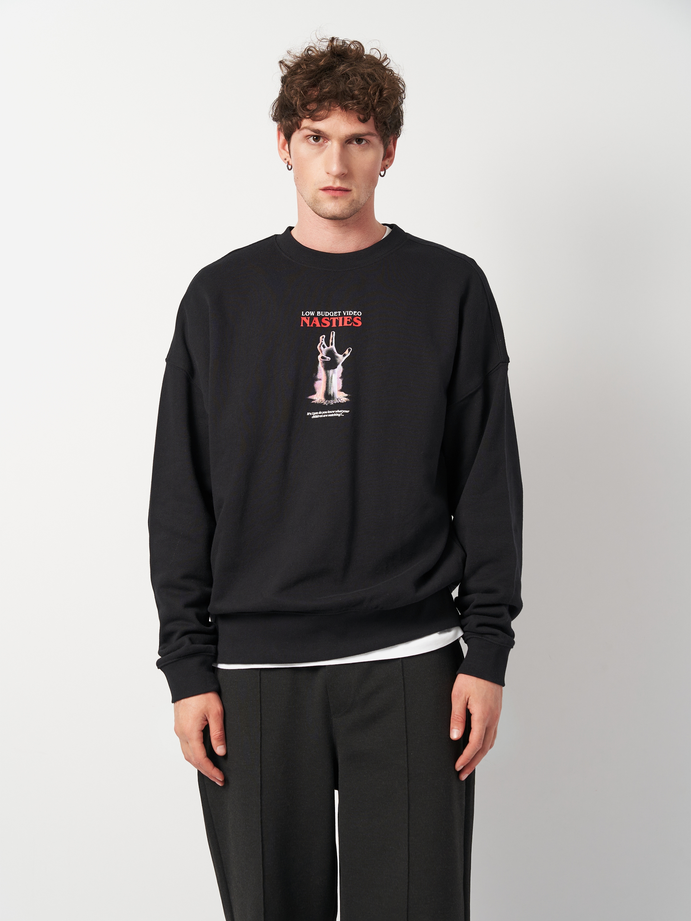 Світшот чоловічий H&M 1003931007c15 L Чорний від Rozetka на платформі USKIDKA Акція на Світшот чоловічий H&M 1003931007c15 L Чорний від Rozetka