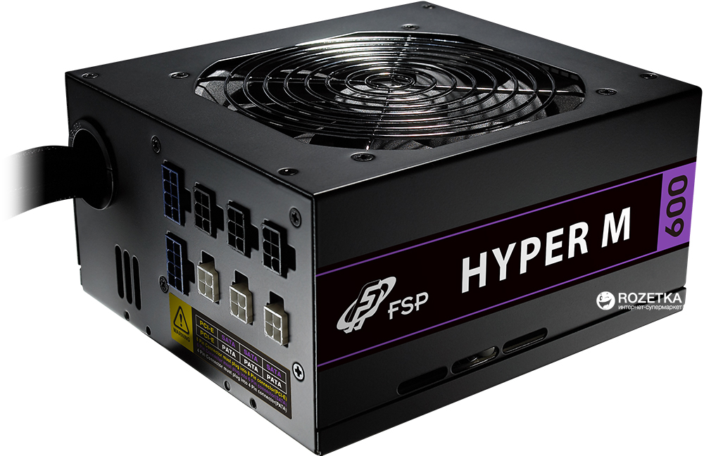 Блок питания FSP Hyper M 600 85 PLUS 600W (MF600MS) – фото, отзывы ...