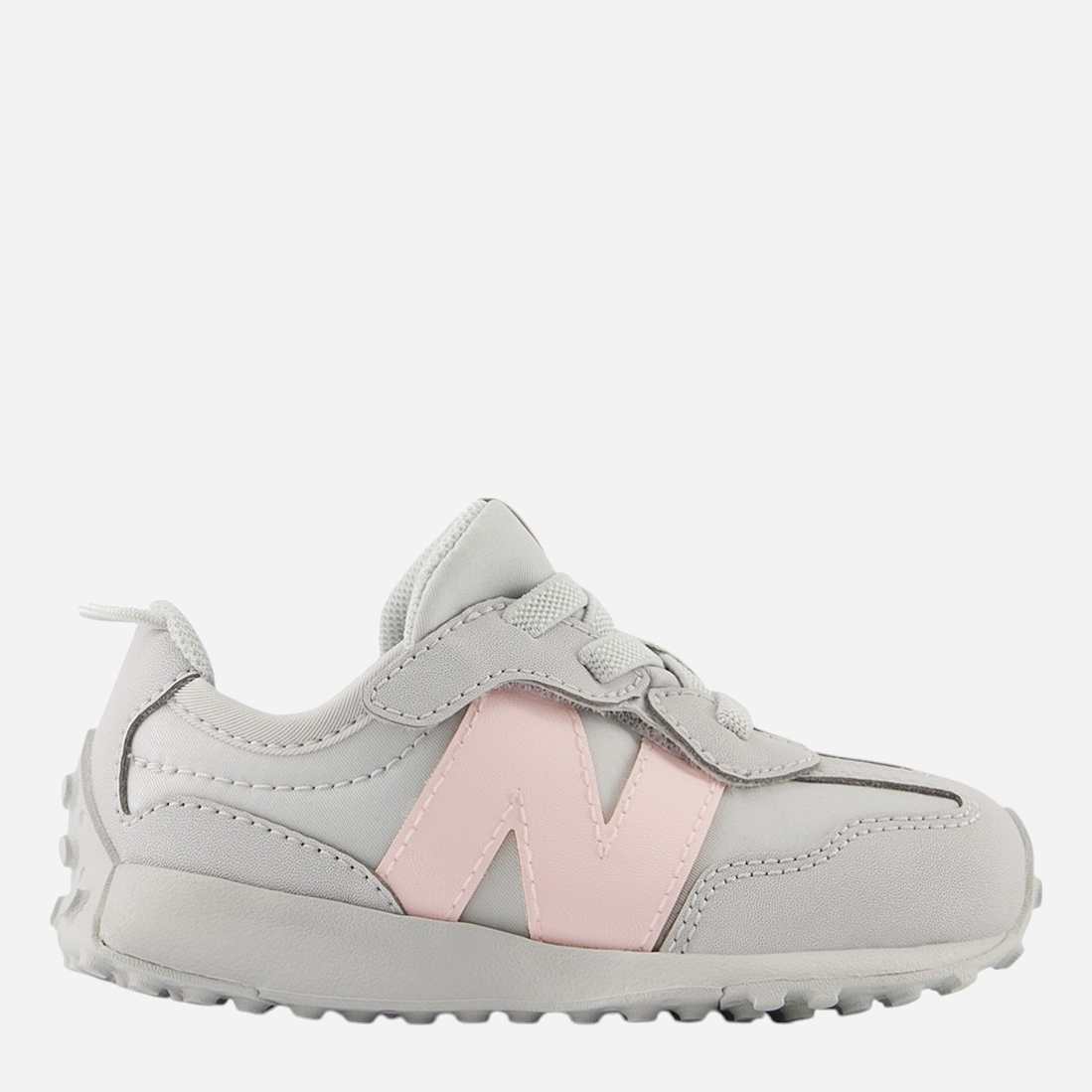 Дитячі кросівки для дівчинки New Balance 327 NW327WP 22.5 (6US) Сірий/Рожевий від Rozetka на платформі USKIDKA Акція на Дитячі кросівки для дівчинки New Balance 327 NW327WP 22.5 (6US) Сірий/Рожевий від Rozetka