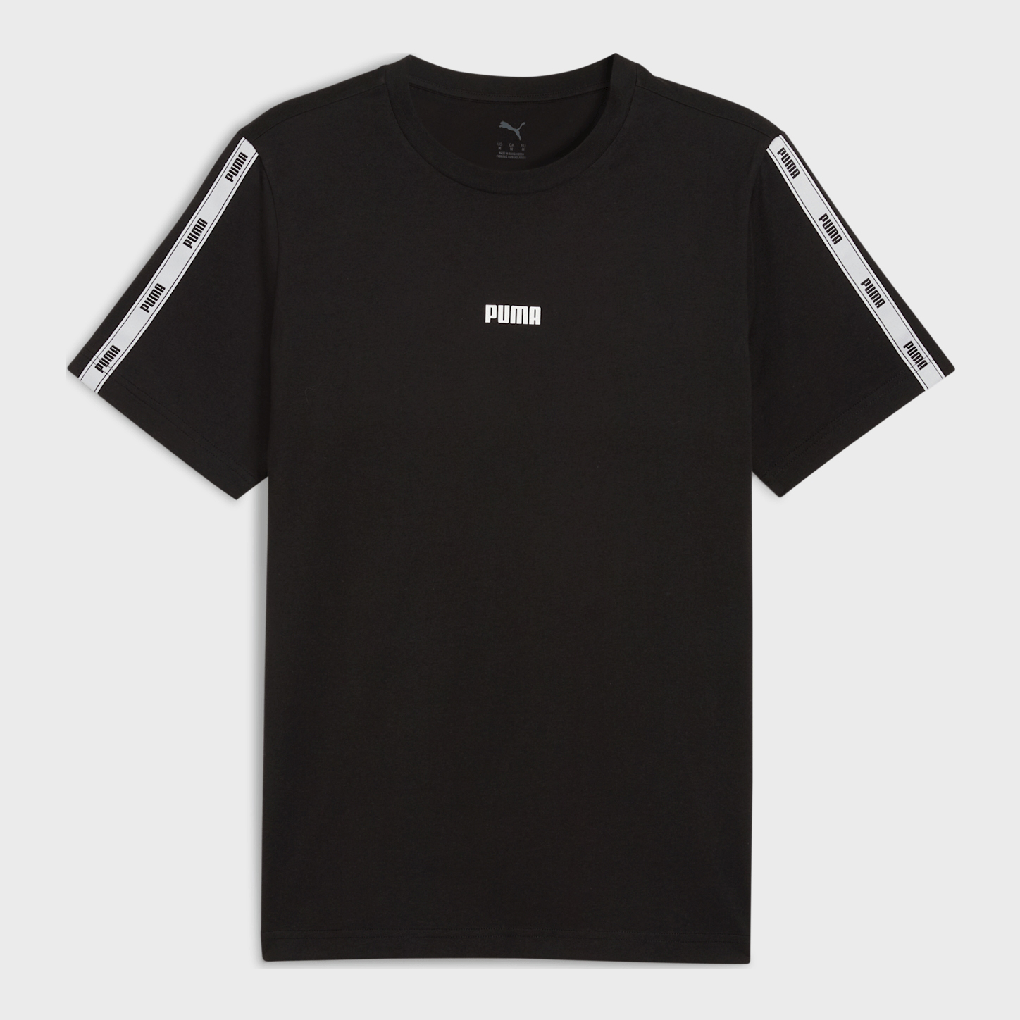 Футболка бавовняна довга чоловіча Puma Essentials Tape 68858901 S Black від Rozetka на платформі USKIDKA Акція на Футболка бавовняна довга чоловіча Puma Essentials Tape 68858901 S Black від Rozetka