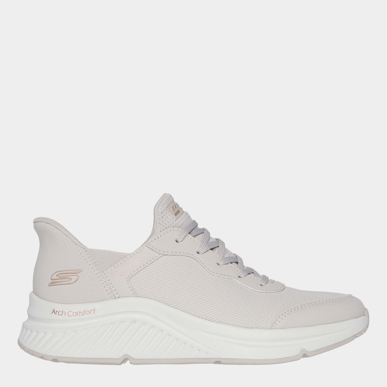 Жіночі кросівки Skechers 117627 NAT 37 (7US) 24 см Бежеві від Rozetka на платформі USKIDKA Акція на Жіночі кросівки Skechers 117627 NAT 37 (7US) 24 см Бежеві від Rozetka