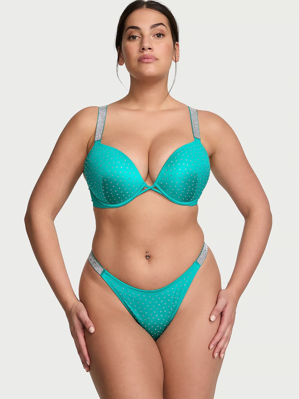 Роздільний купальник жіночий Victoria's Secret 719912791 36A/M Зелений від Rozetka на платформі USKIDKA Акція на Роздільний купальник жіночий Victoria's Secret 719912791 36A/M Зелений від Rozetka