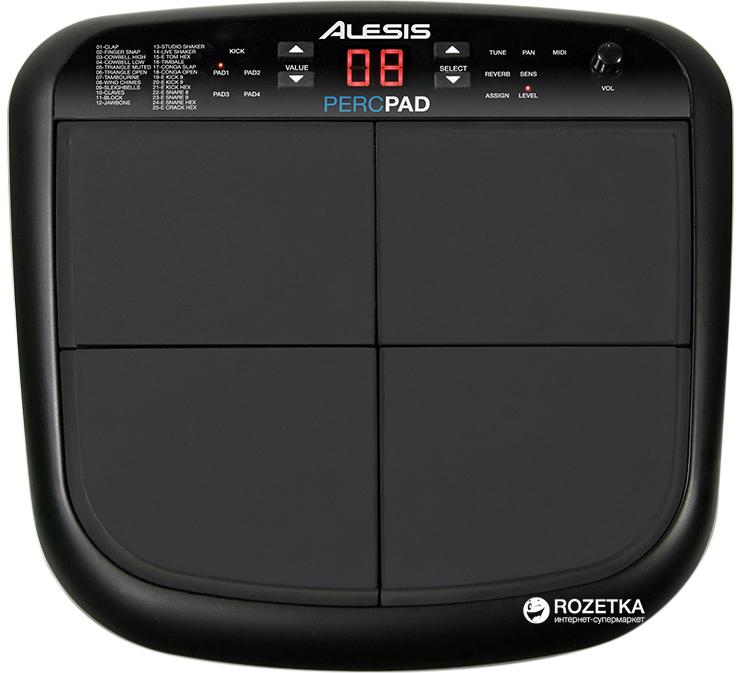 

Электронная перкуссия Alesis PercPad (PERC PAD)