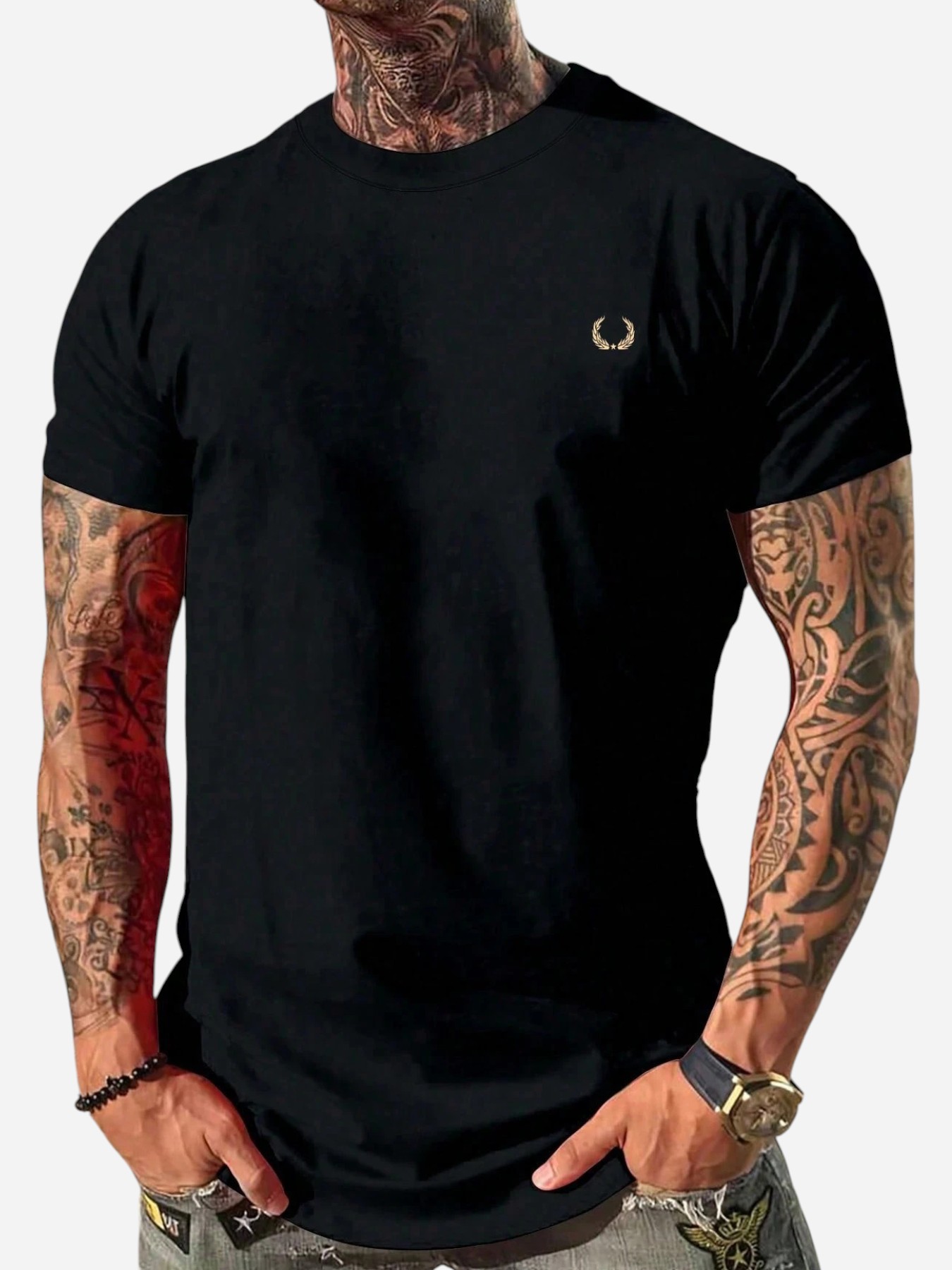 Футболка чоловіча SHEIN GD-00129618 2XL Чорна від Rozetka на платформі USKIDKA Акція на Футболка чоловіча SHEIN GD-00129618 2XL Чорна від Rozetka