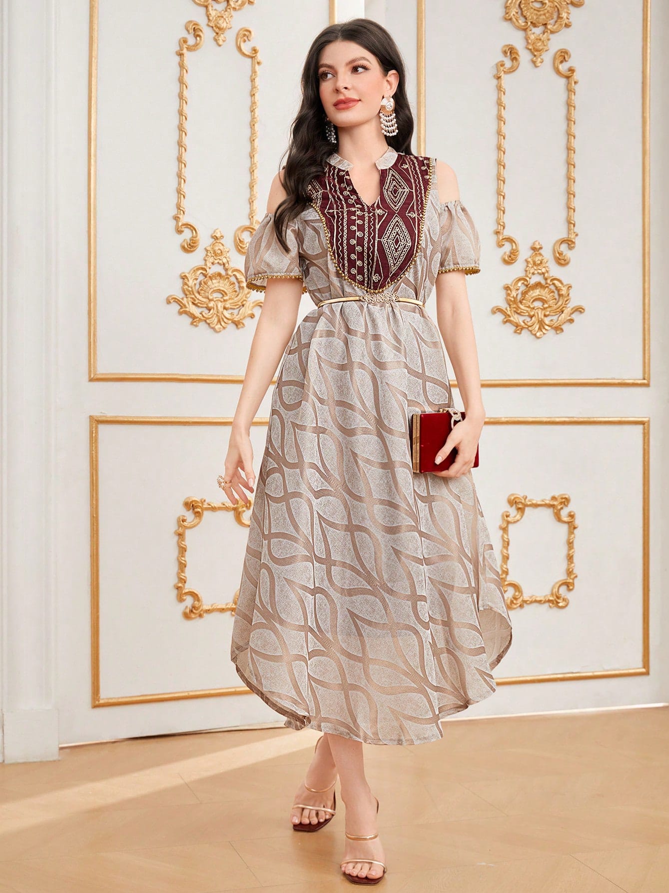 Сукня довга літня жіноча SHEIN GD-00125159 XL Різнокольорова від Rozetka на платформі USKIDKA Акція на Сукня довга літня жіноча SHEIN GD-00125159 XL Різнокольорова від Rozetka