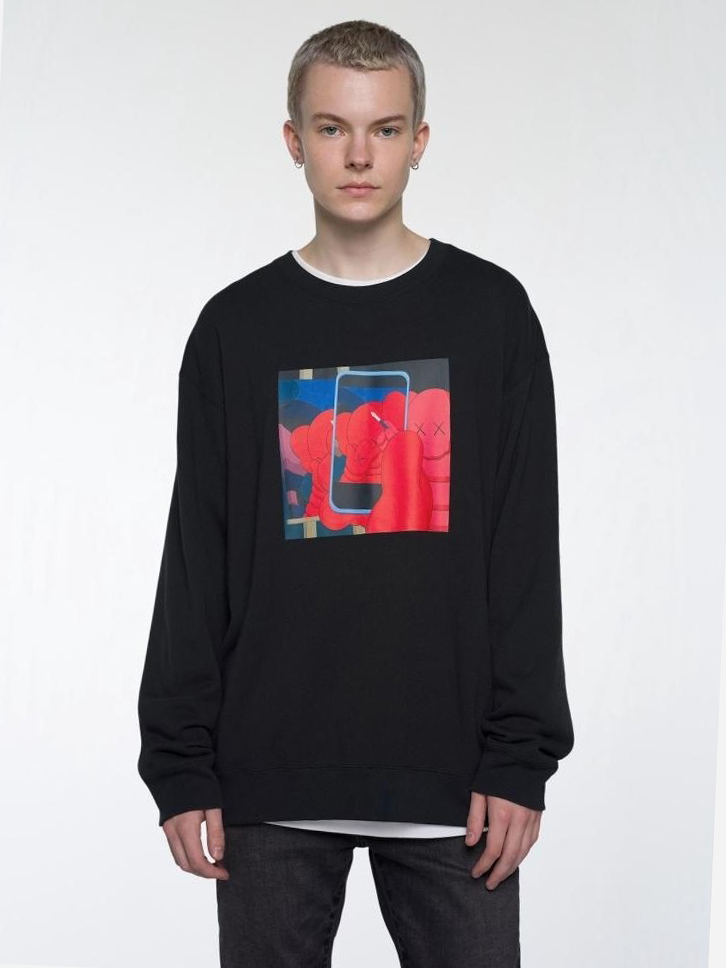 Світшот оверсайз чоловічий Uniqlo 517882840 2XL Чорний з принтом від Rozetka на платформі USKIDKA Акція на Світшот оверсайз чоловічий Uniqlo 517882840 2XL Чорний з принтом від Rozetka