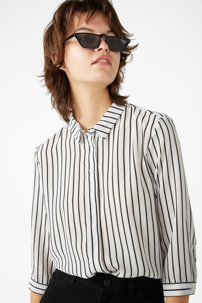

Блузка Monki 0562796001 L Белый 63499