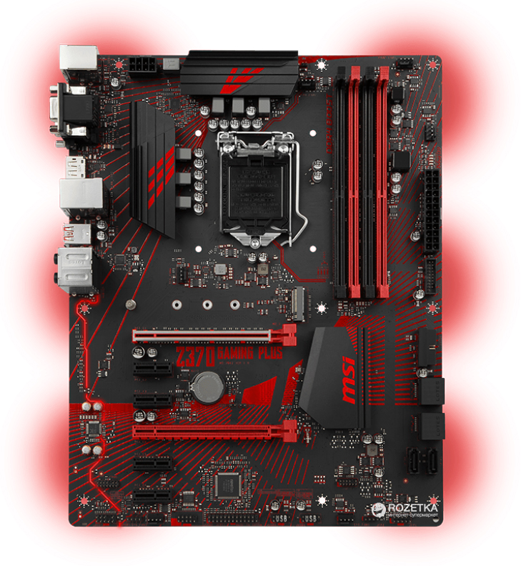 Материнская плата MSI Z370 Gaming Plus (s1151, Intel Z370, PCI-Ex16 ...