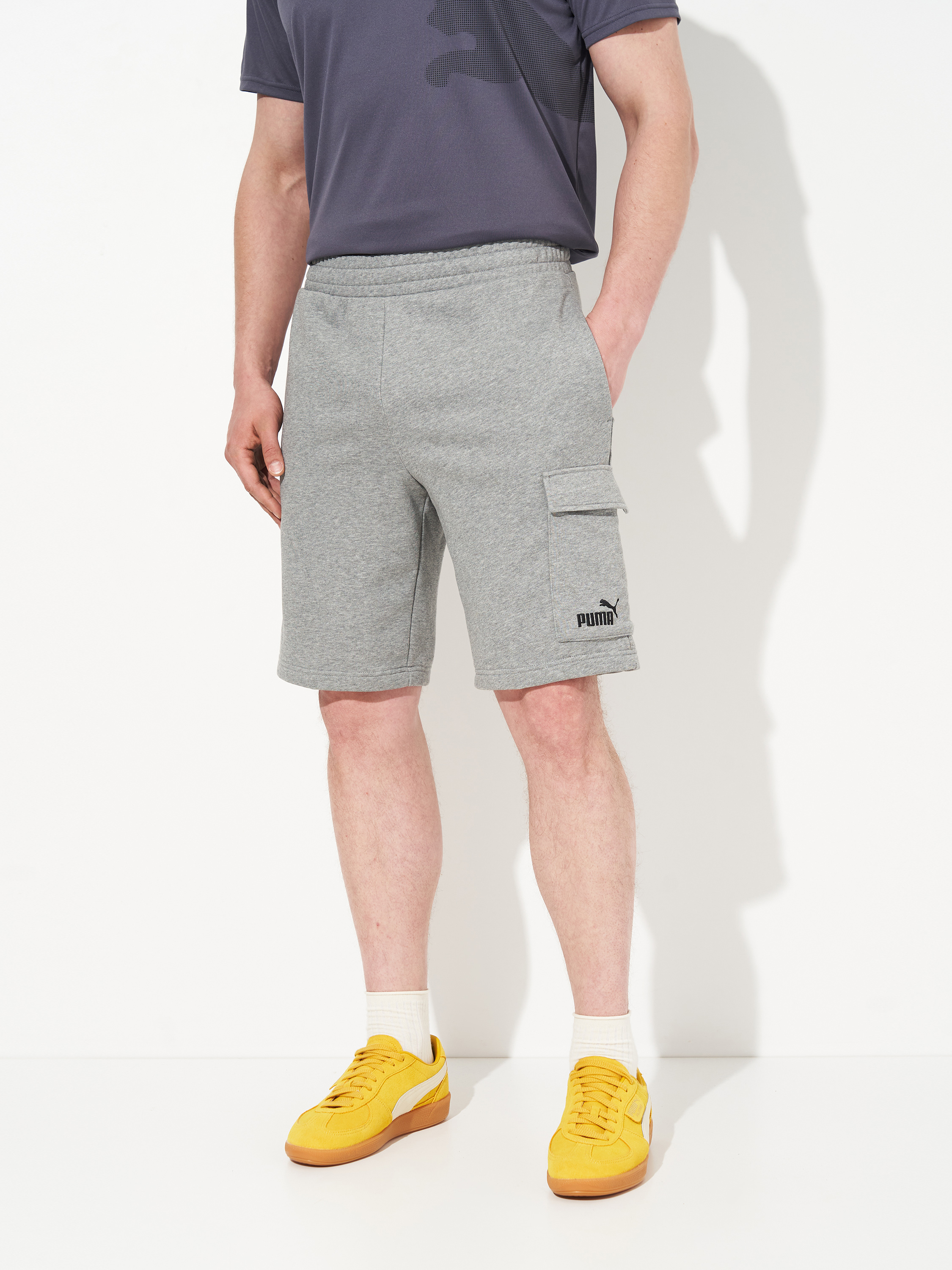 Шорти бавовняні короткі чоловічі Puma Ess No. 1 Logo Cargo Shorts 10" Tr 68266203 L Medium Gray Heather від Rozetka на платформі USKIDKA Акція на Шорти бавовняні короткі чоловічі Puma Ess No. 1 Logo Cargo Shorts 10" Tr 68266203 L Medium Gray Heather від Rozetka