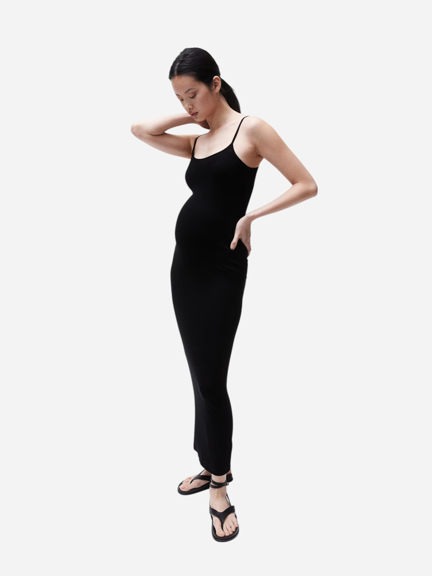Плаття для вагітних довге літнє H&M 1188777001c21 XS Чорне від Rozetka на платформі USKIDKA Акція на Плаття для вагітних довге літнє H&M 1188777001c21 XS Чорне від Rozetka