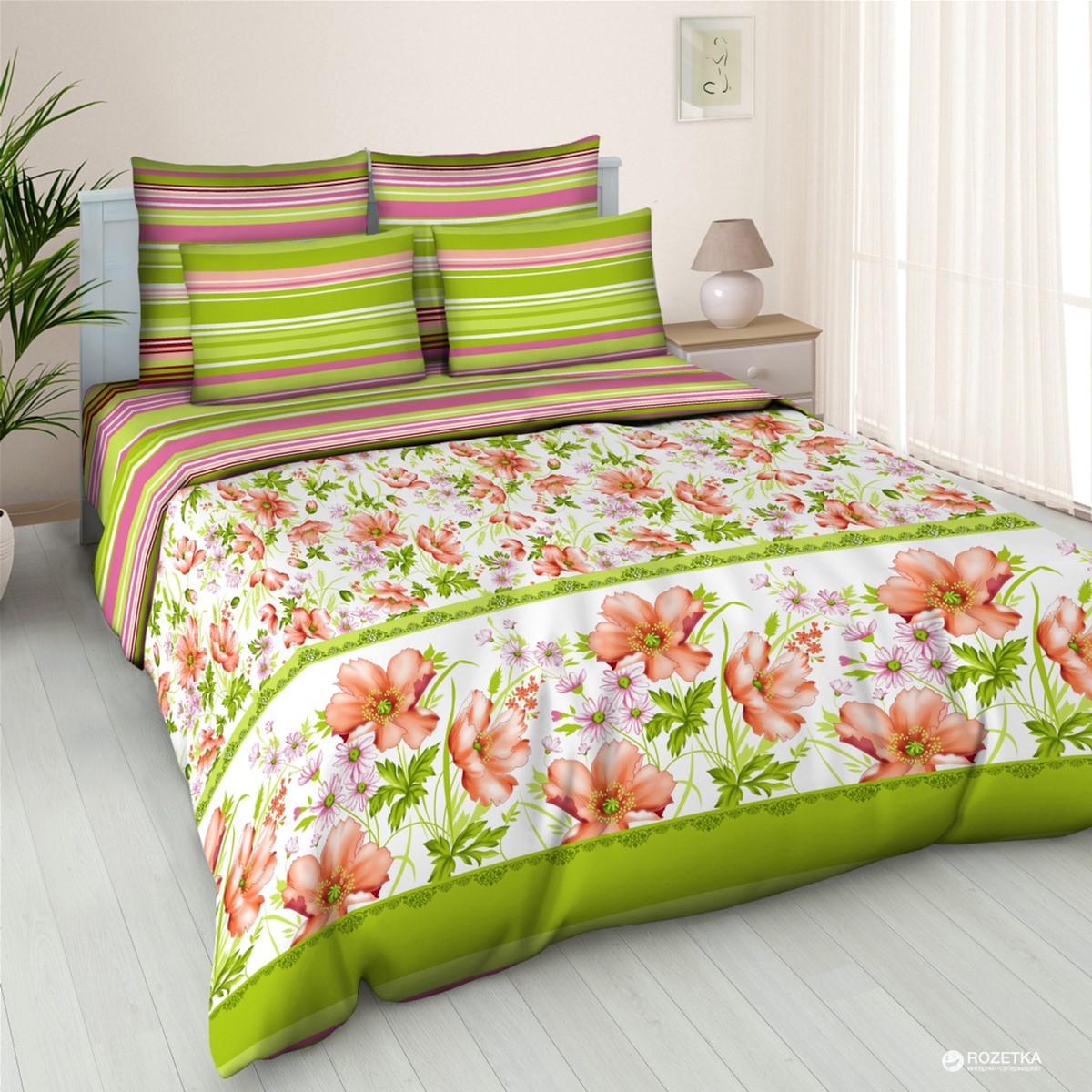 

Комплект постельного белья Novita Бязь 4339/1 210х220 Combi