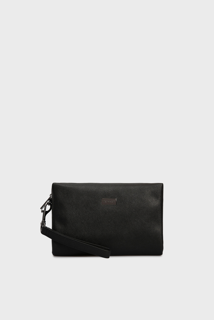 

Мужской черный несессер POCHETTE SAFFIANO Trussardi Jeans OS 2Y000204/71W00143