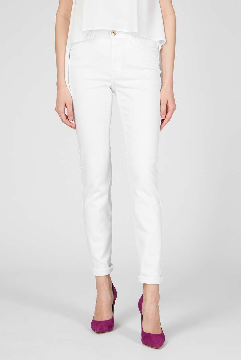

Женские белые джинсы 105 SKINNY LIGHT BULL Trussardi Jeans 27 56J00002-1T003774