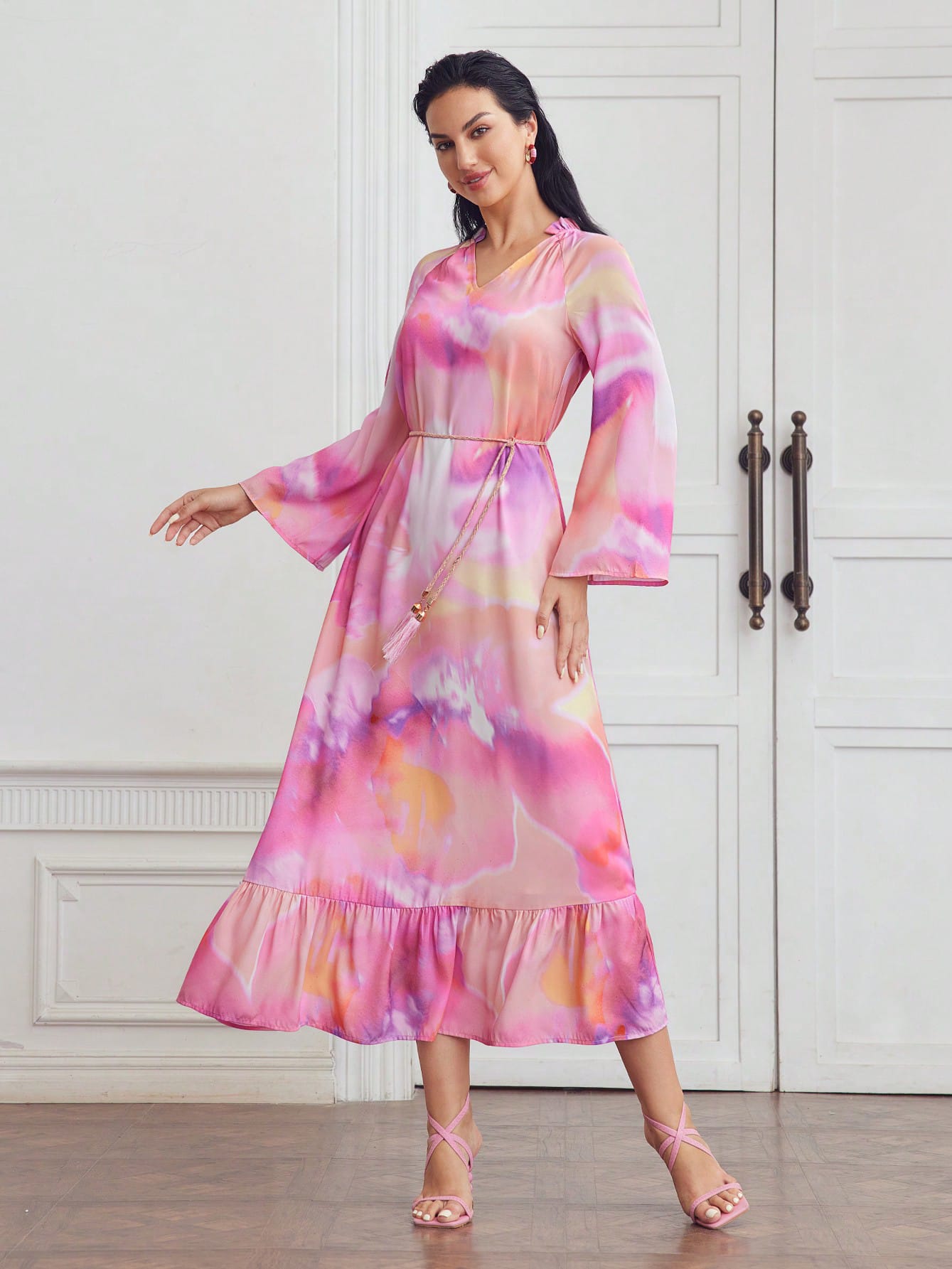 Сукня літня жіноча SHEIN GD-00150661 S Різнобарвна від Rozetka на платформі USKIDKA Акція на Сукня літня жіноча SHEIN GD-00150661 S Різнобарвна від Rozetka