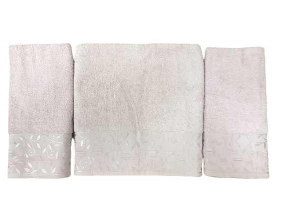 

Набор махровых полотенец Gold Soft Life For You 50*90(2) и 70*140 пудровый (ts-02178)