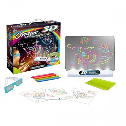 

Доска для рисования с эффектом 3D Magic Drawing Board 45045
