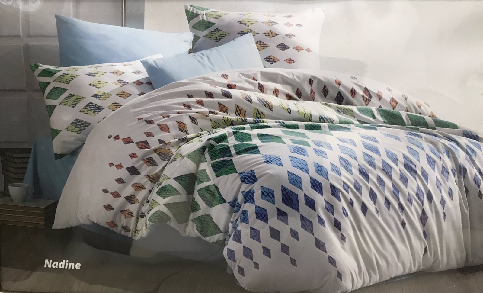 

Комплект постельного белья Zugo Home ранфорс Nadine полуторный (ts-02495)