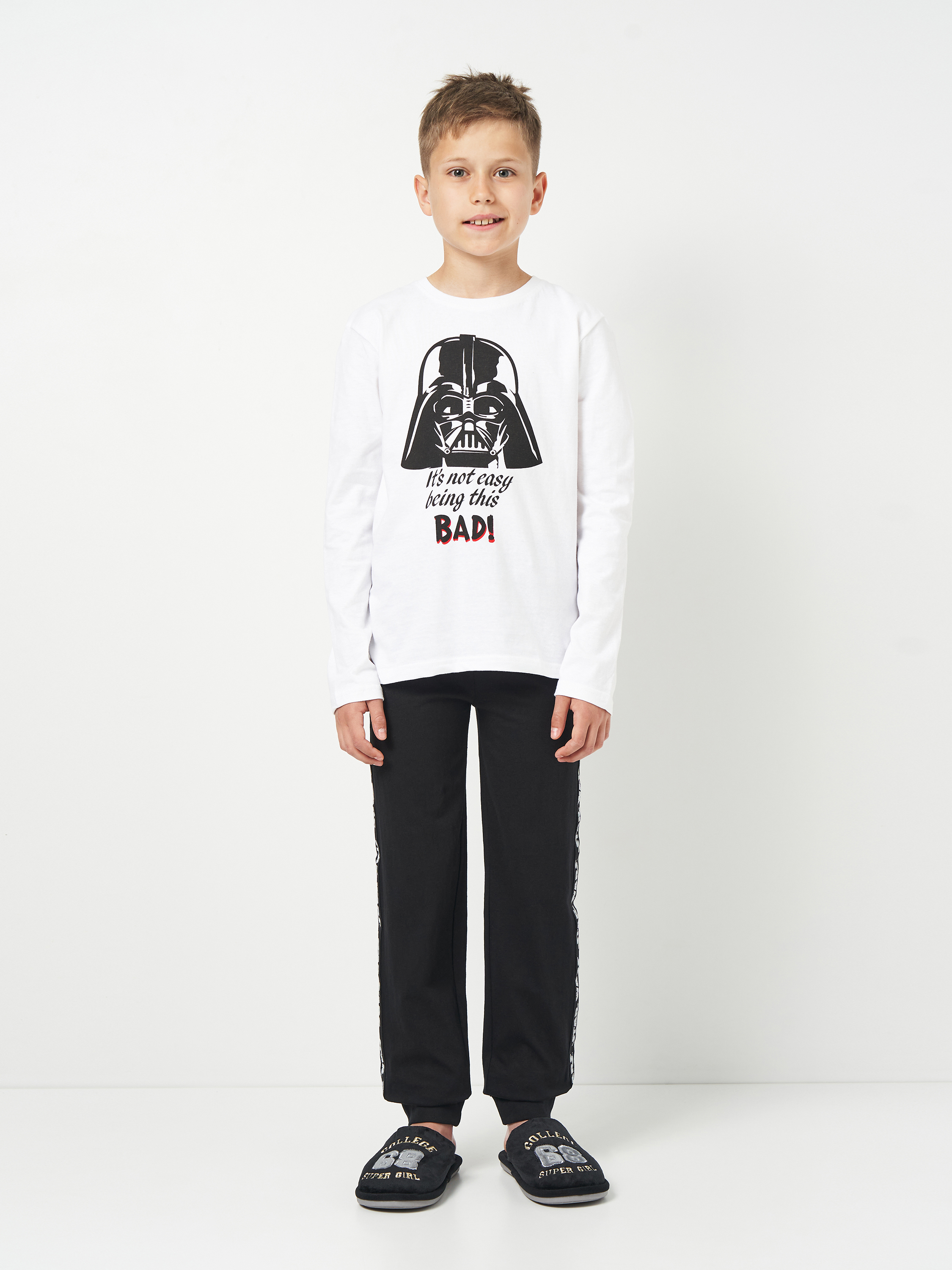 Підліткова піжама для хлопчика Disney StarWars SW 52 04 9850 164 см Білий/Чорний від Rozetka на платформі USKIDKA Акція на Підліткова піжама для хлопчика Disney StarWars SW 52 04 9850 164 см Білий/Чорний від Rozetka