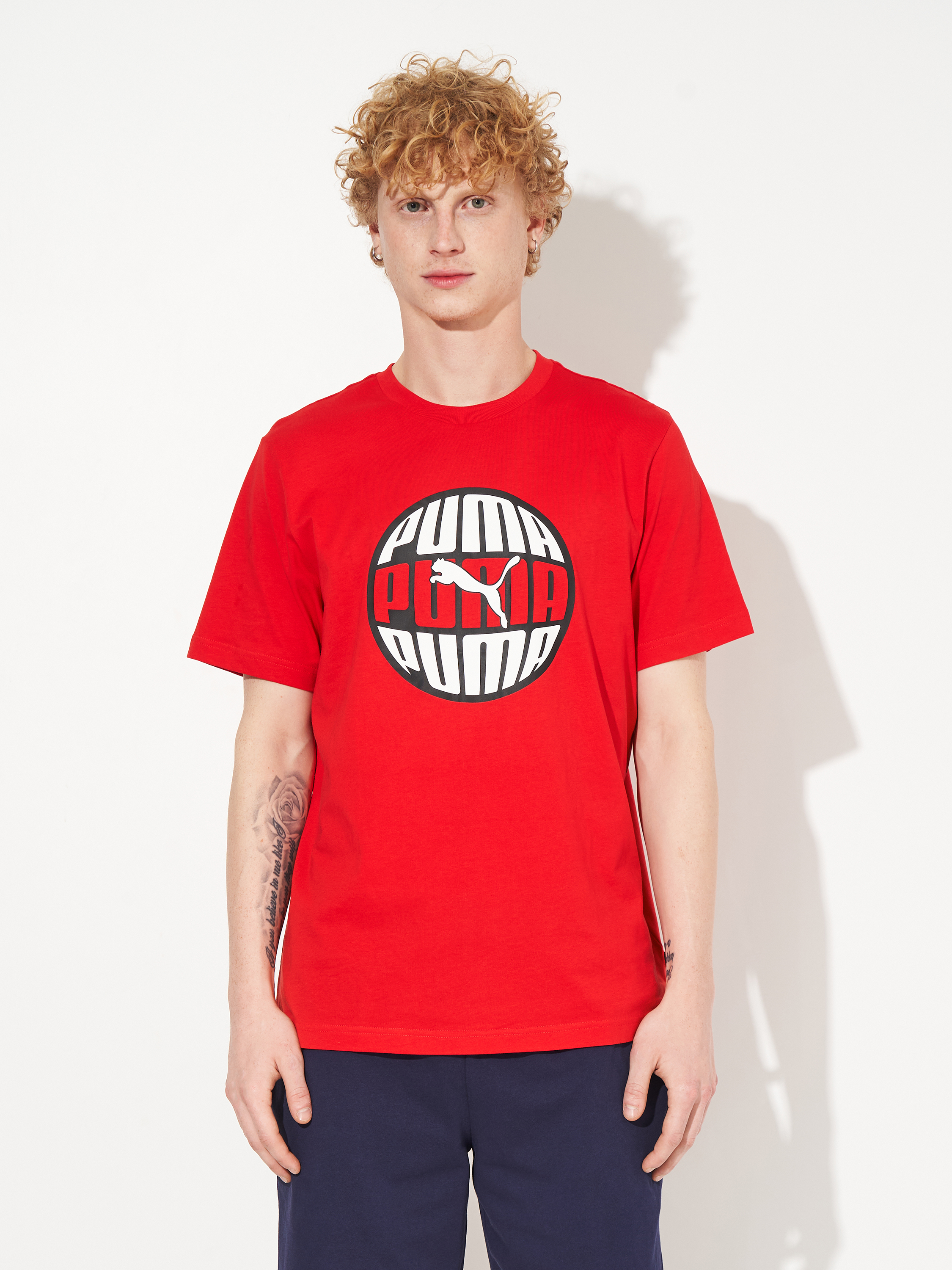 Футболка бавовняна довга чоловіча Puma Graphics 68017411 L For All Time Red з принтом від Rozetka на платформі USKIDKA Акція на Футболка бавовняна довга чоловіча Puma Graphics 68017411 L For All Time Red з принтом від Rozetka