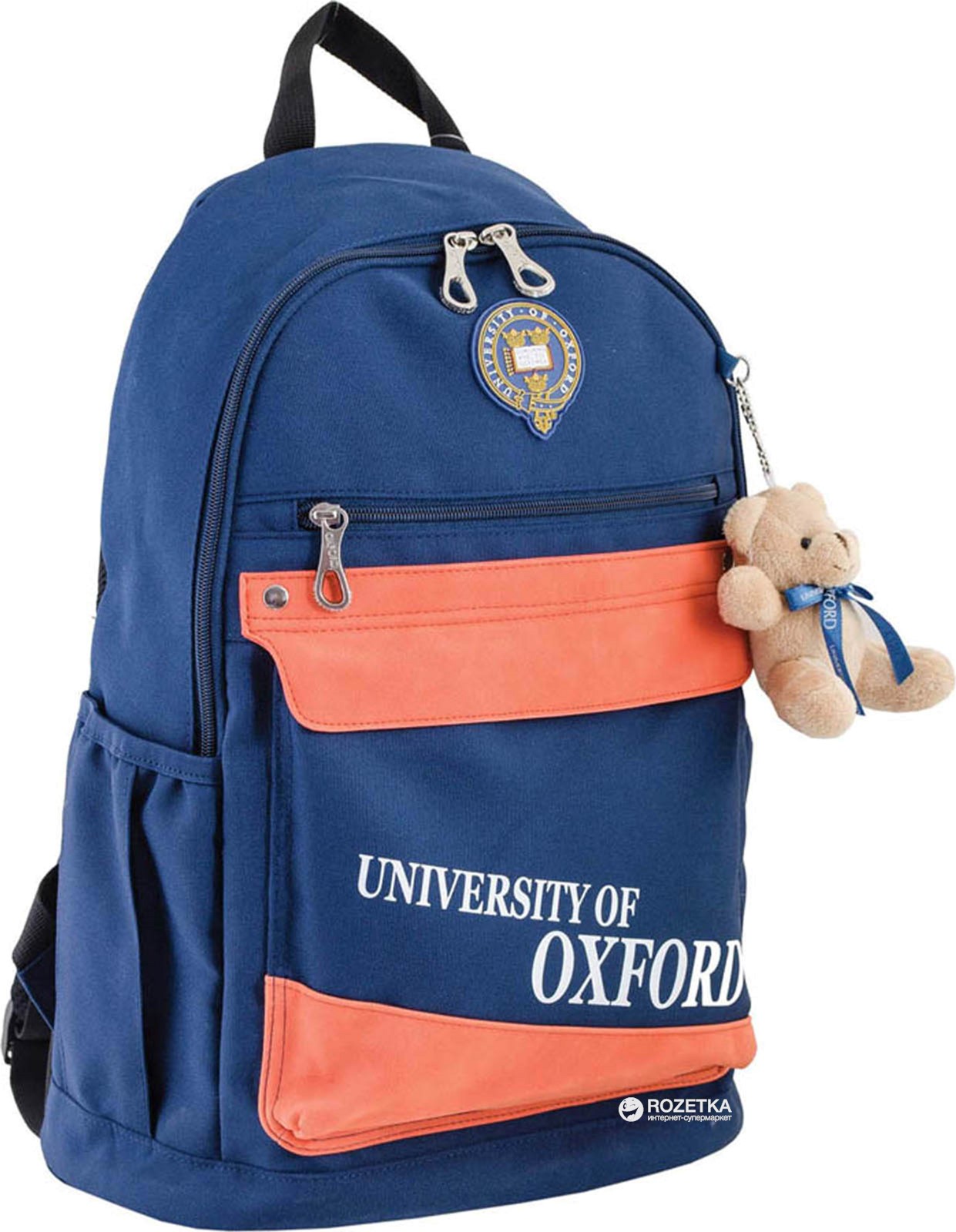 

Рюкзак подростковый YES OX 288 30.5x46.5x17 см 25 л для мальчика Синий (554011)