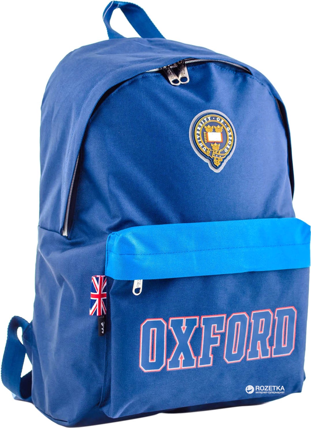 

Рюкзак подростковый YES OX-15 Navy 42x29x11 см 14 л унисекс Синий (553468)