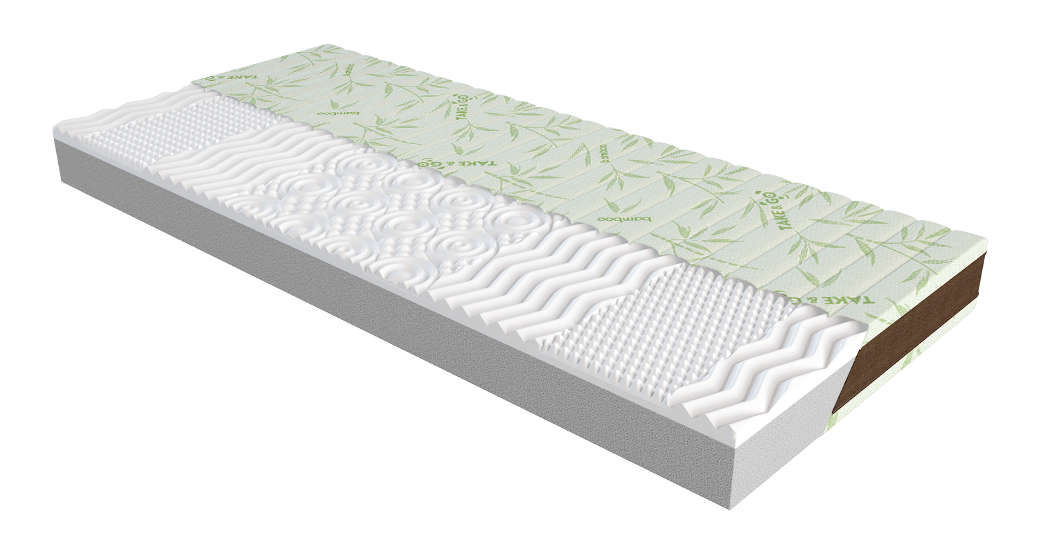 

Матрас ЕММ Take&Go Bamboo NeoBlack 120*190 см