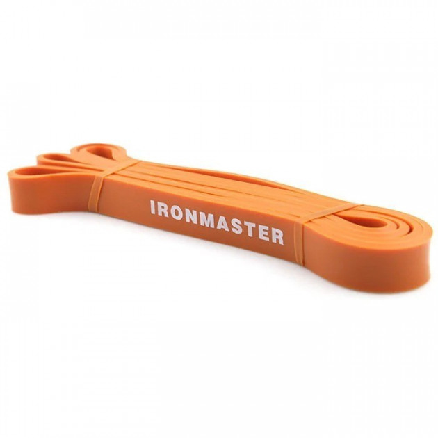 

Резинка для подтягивания (лента сопротивления ) IronMaster Оранжевый нагрузка 11-29 кг.
