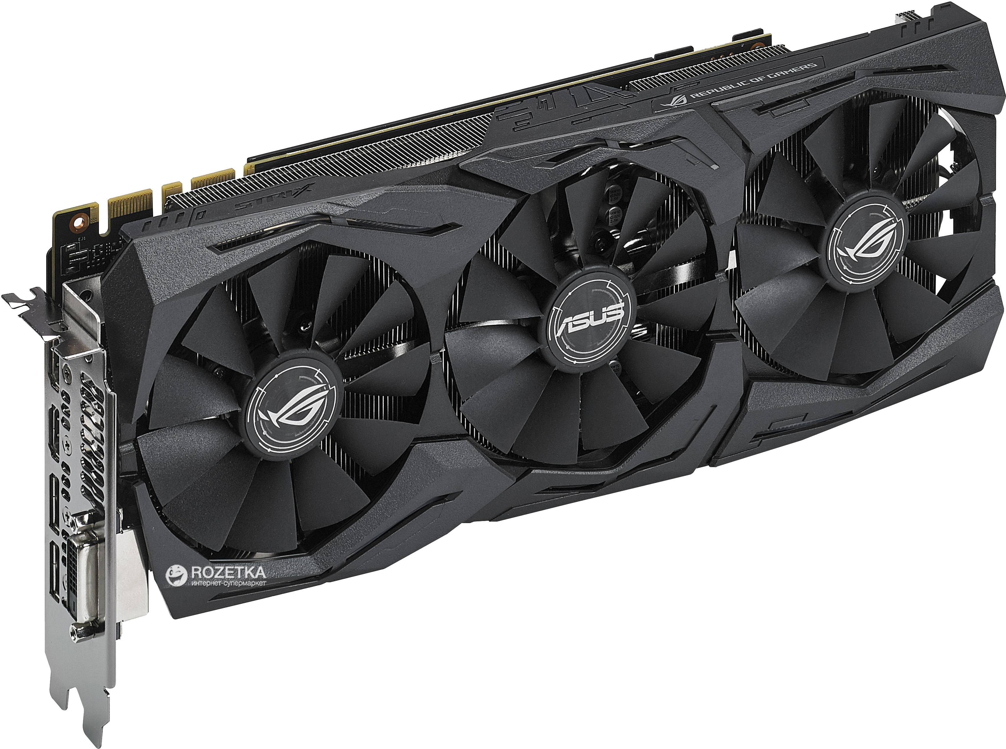 Видеокарта Asus PCI-Ex GeForce GTX 1070 Ti ROG Strix 8GB