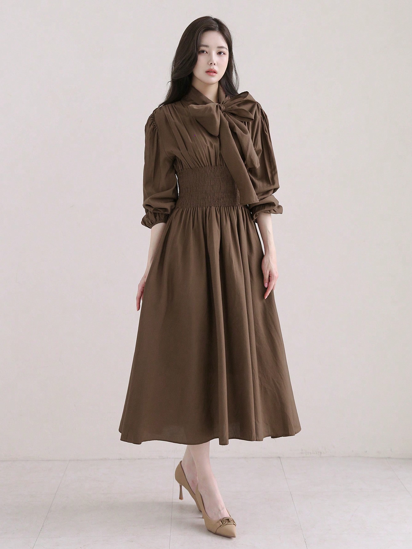 Плаття жіноче SHEIN GD-00097667 S Коричневе від Rozetka на платформі USKIDKA Акція на Плаття жіноче SHEIN GD-00097667 S Коричневе від Rozetka