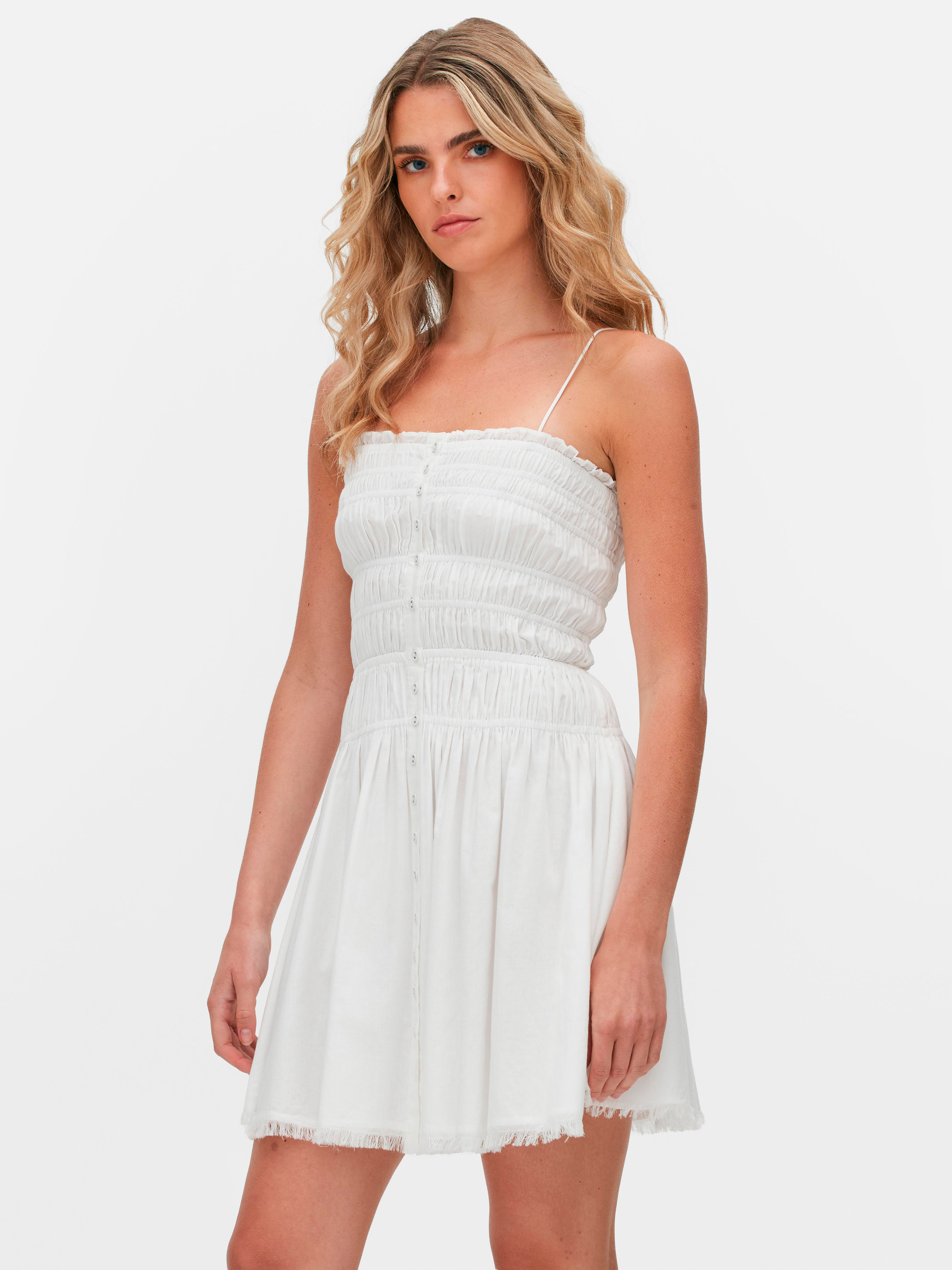 Акція на Сукня коротка літня жіноча Primark XAZ519659YCSH L Біла від Rozetka