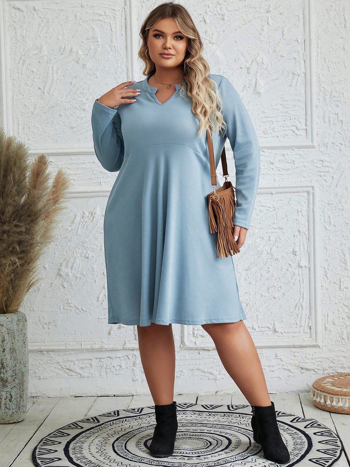 Сукня жіноча SHEIN GD-00135626 XL Сіро-блакитна від Rozetka на платформі USKIDKA Акція на Сукня жіноча SHEIN GD-00135626 XL Сіро-блакитна від Rozetka