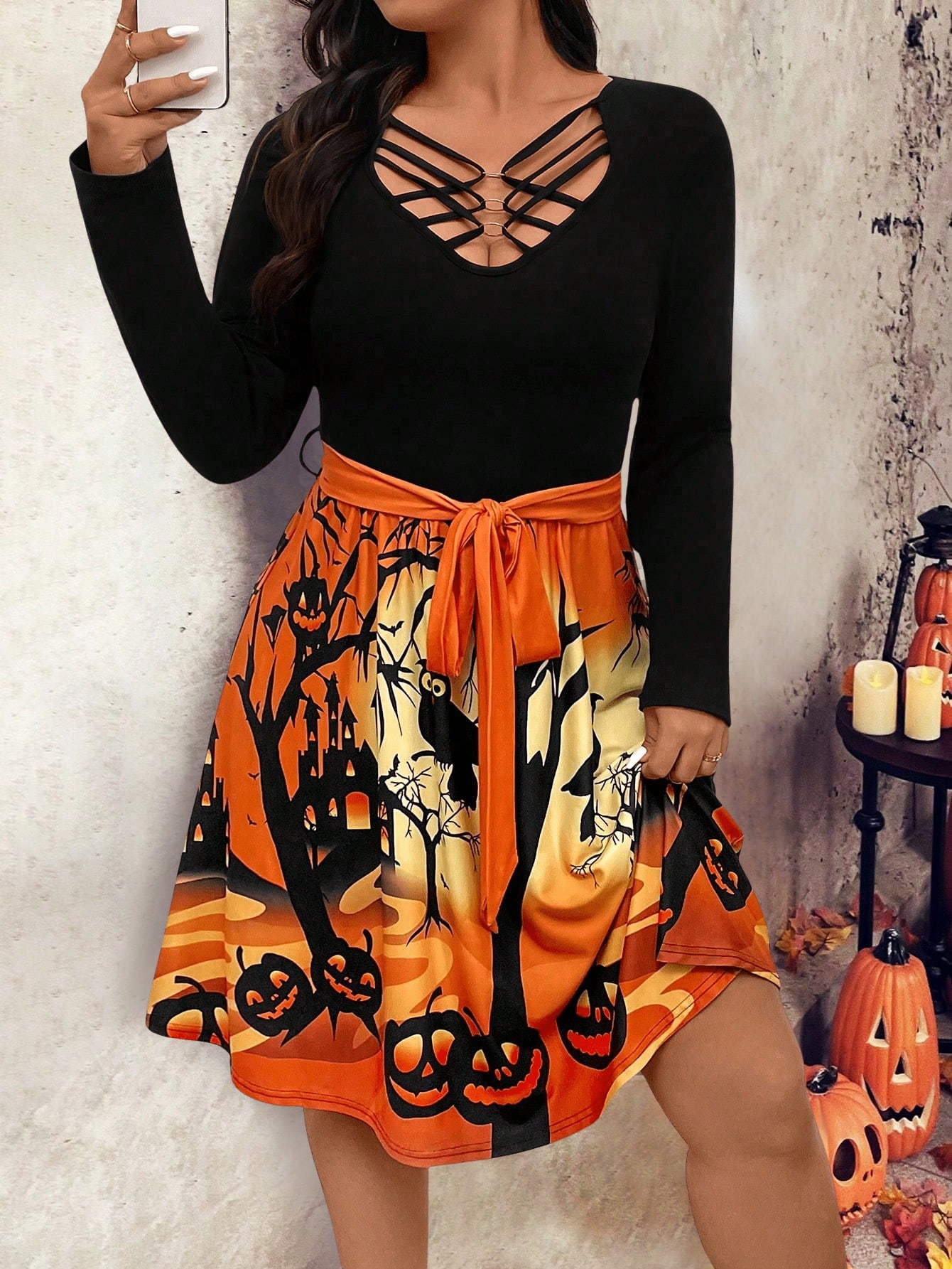Сукня жіноча SHEIN GD-00133367 XL Помаранчева від Rozetka на платформі USKIDKA Акція на Сукня жіноча SHEIN GD-00133367 XL Помаранчева від Rozetka