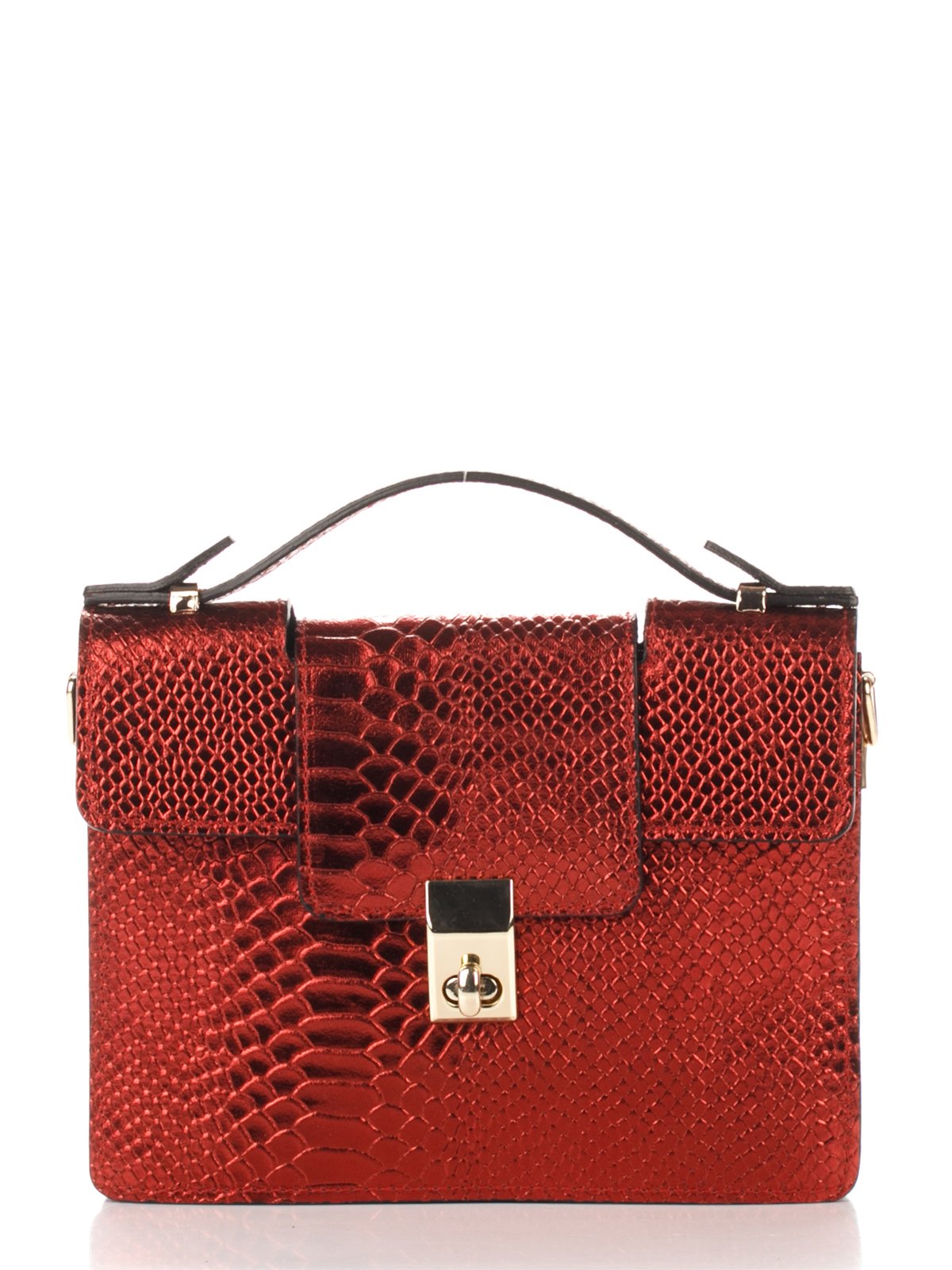 

Клатч Genuine Leather 1606_bordo Кожаный Бордовый