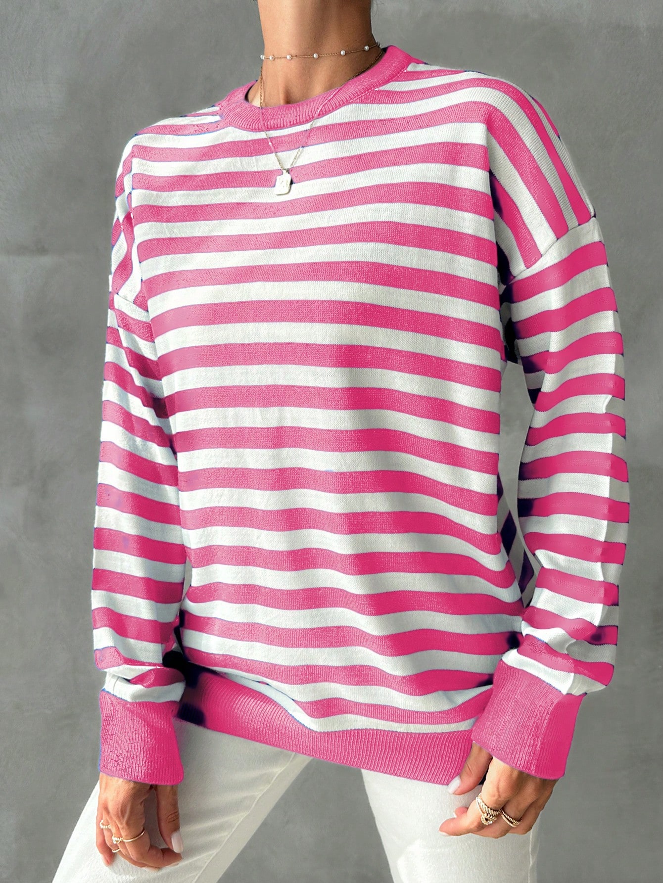 Джемпер жіночий SHEIN GD-00148413 One Size Рожевий від Rozetka на платформі USKIDKA Акція на Джемпер жіночий SHEIN GD-00148413 One Size Рожевий від Rozetka