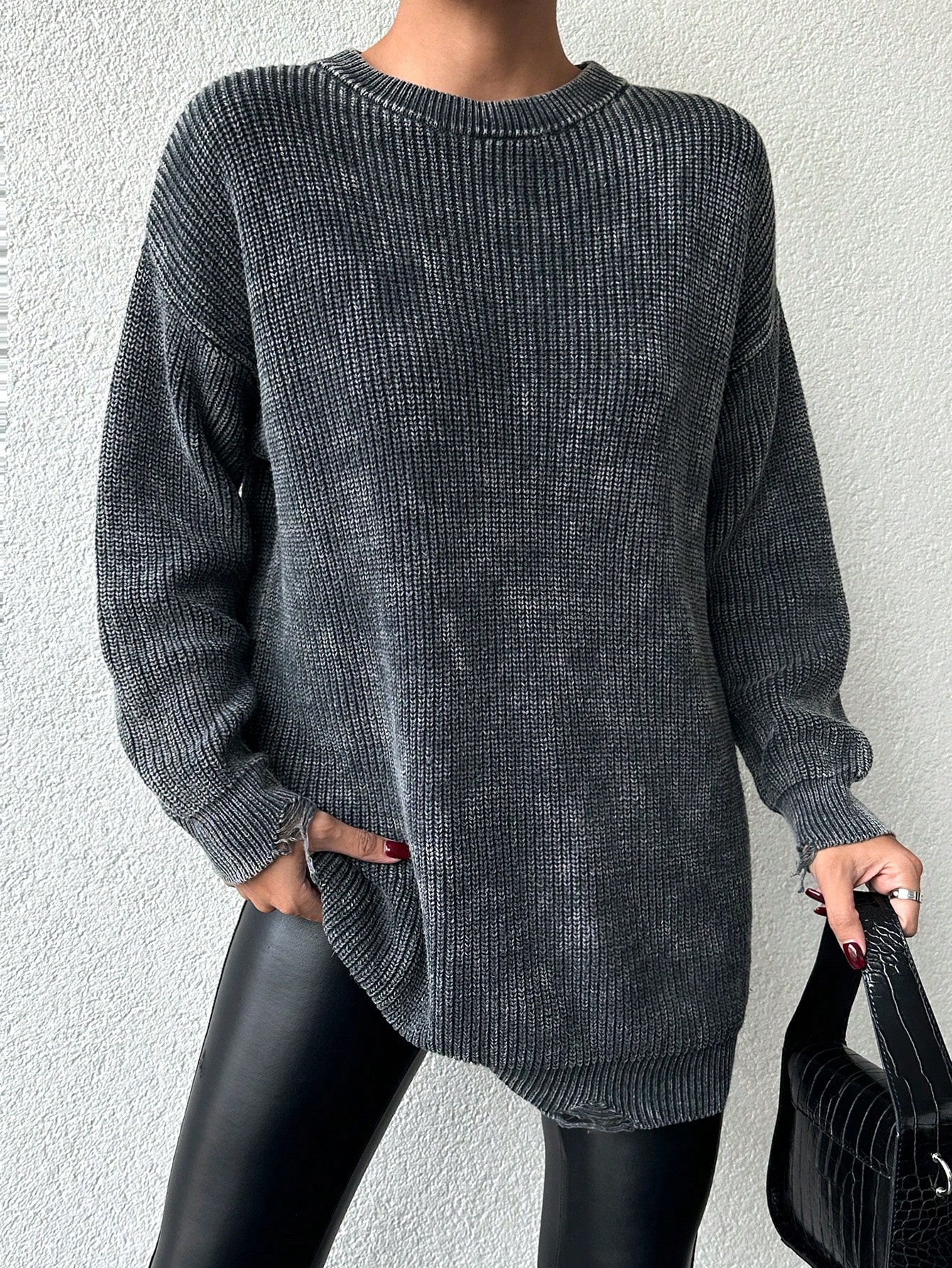 Джемпер жіночий SHEIN GD-00130827 One Size Темно-сірий від Rozetka на платформі USKIDKA Акція на Джемпер жіночий SHEIN GD-00130827 One Size Темно-сірий від Rozetka