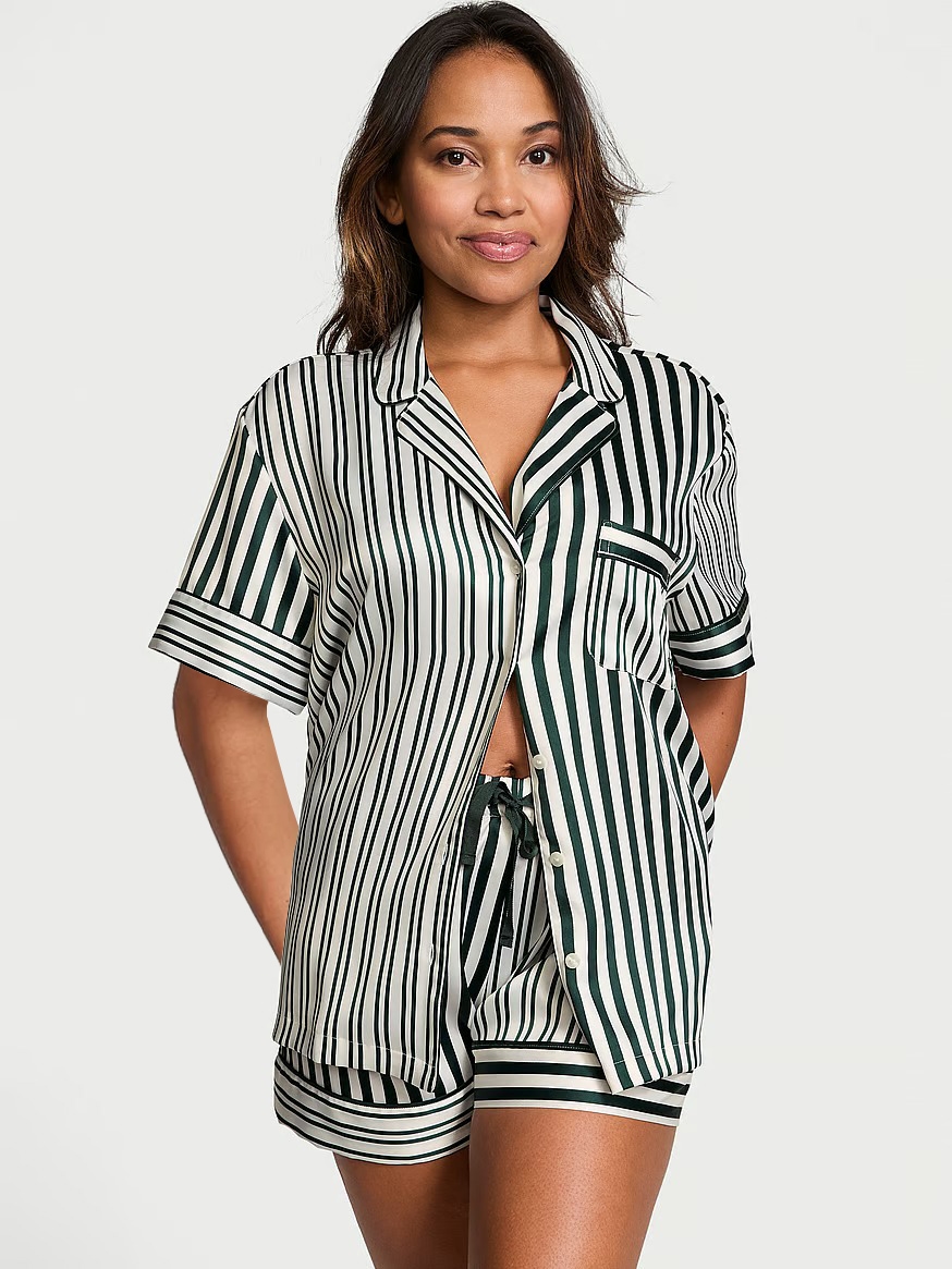 Піжама (сорочка + шорти) жіноча великих розмірів Victoria's Secret 247067620 2XL Зелена від Rozetka на платформі USKIDKA Акція на Піжама (сорочка + шорти) жіноча великих розмірів Victoria's Secret 247067620 2XL Зелена від Rozetka