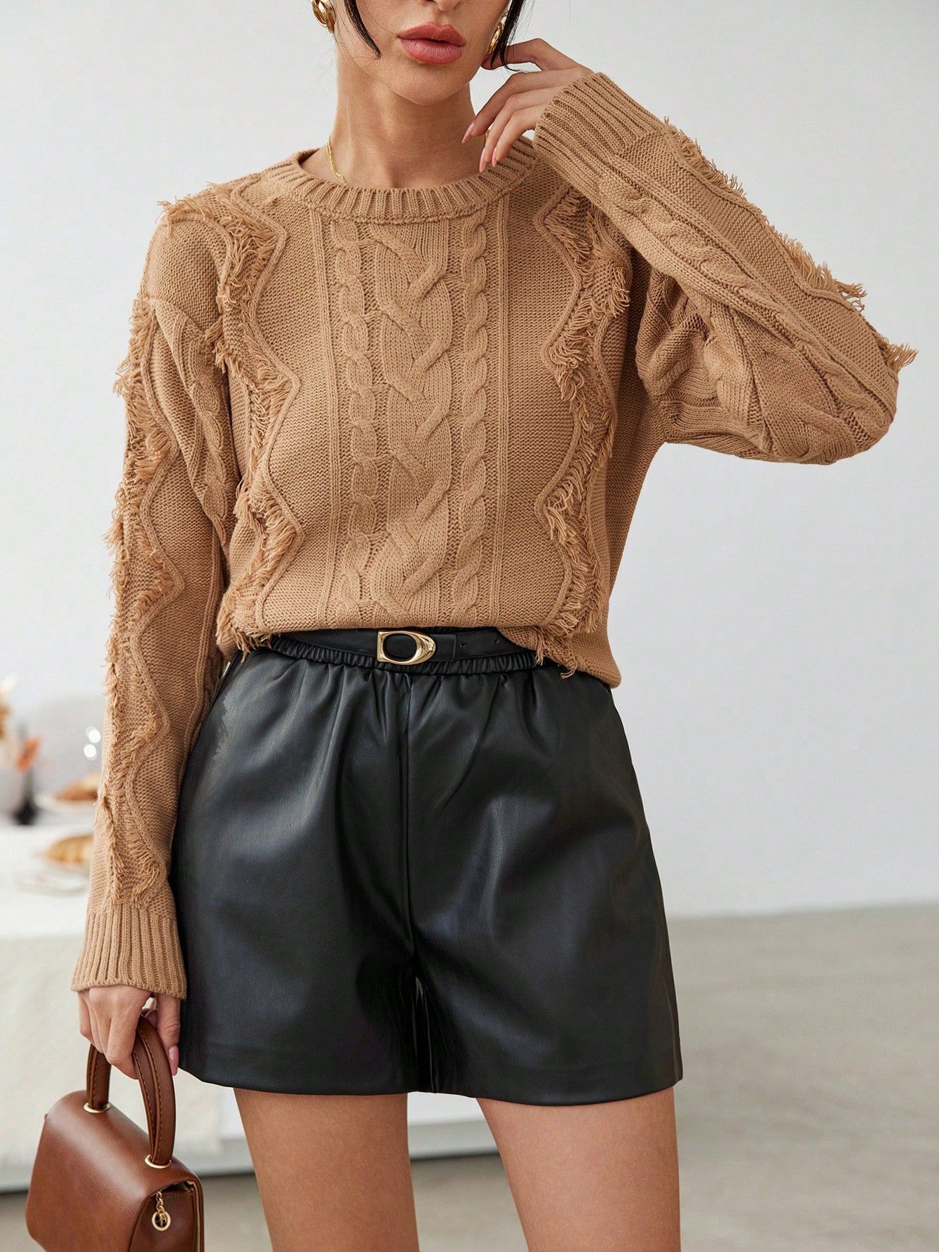 Светр жіночий SHEIN GD-00156727 One Size Пісочний від Rozetka на платформі USKIDKA Акція на Светр жіночий SHEIN GD-00156727 One Size Пісочний від Rozetka