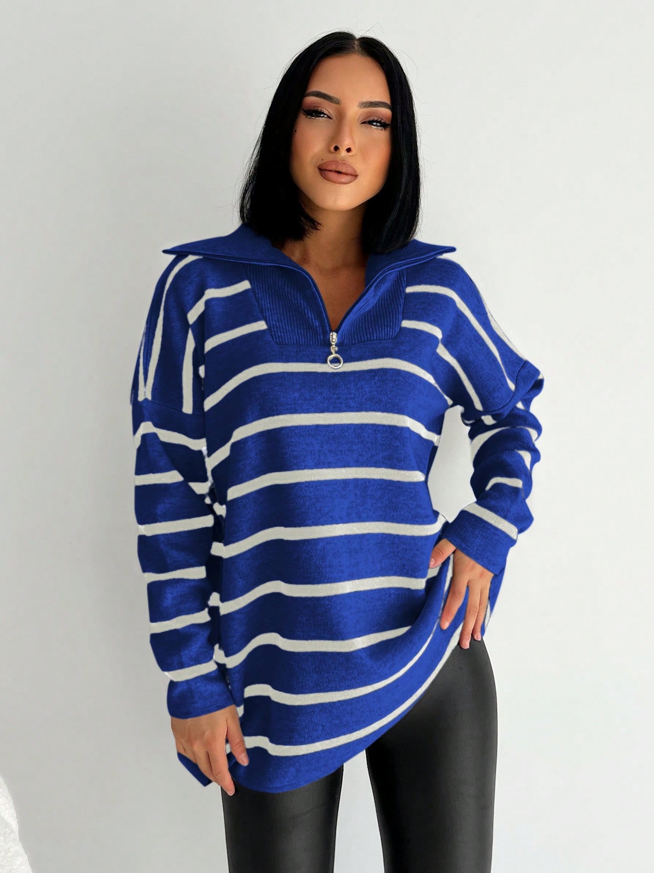 Светр жіночий SHEIN GD-00156733 One Size Синій від Rozetka на платформі USKIDKA Акція на Светр жіночий SHEIN GD-00156733 One Size Синій від Rozetka