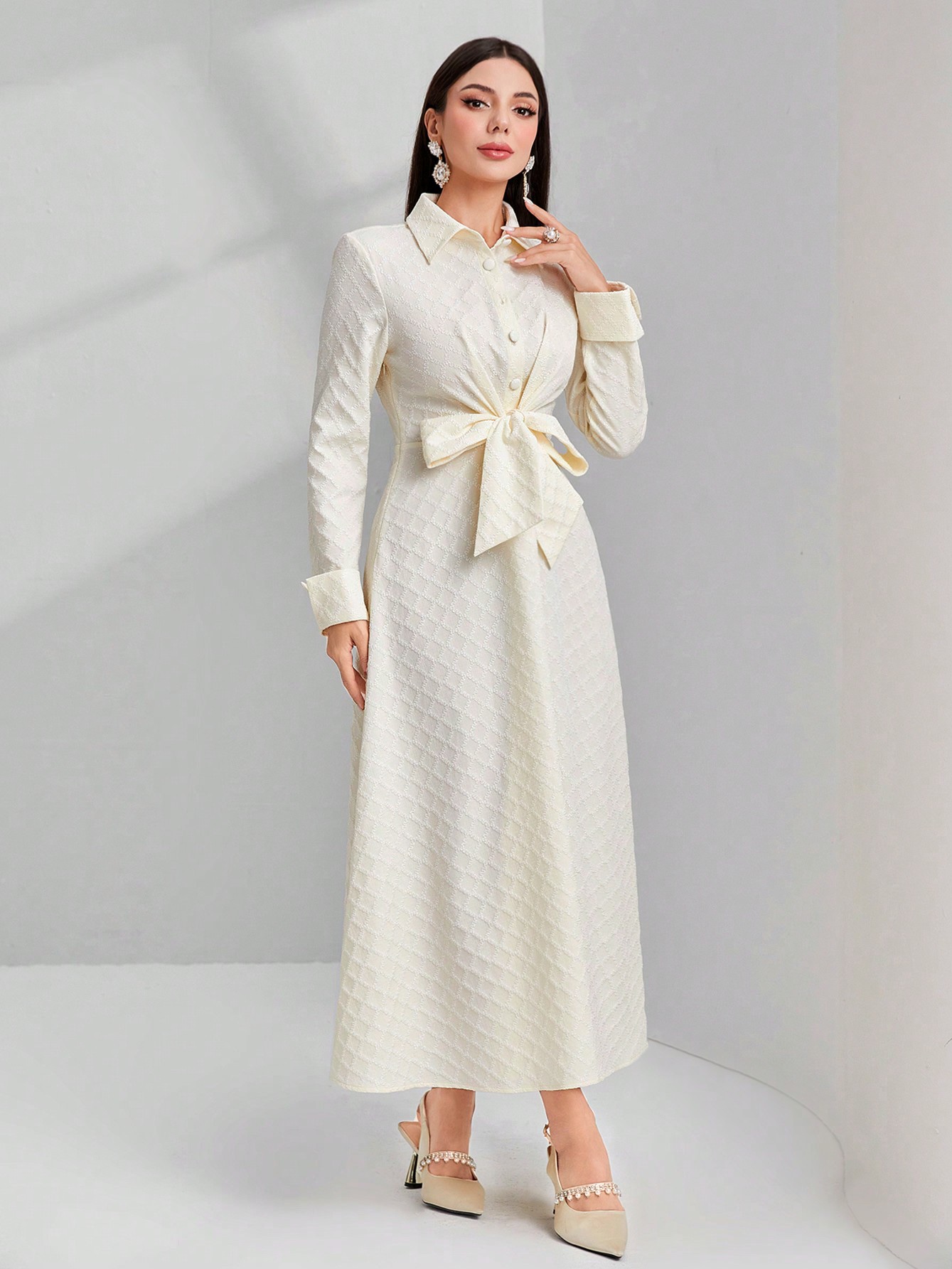 Сукня жіноча SHEIN GD-00145867 M Молочна від Rozetka на платформі USKIDKA Акція на Сукня жіноча SHEIN GD-00145867 M Молочна від Rozetka