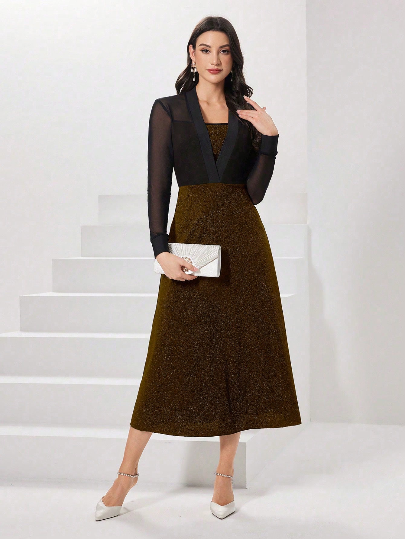 Сукня вечірня міді осіння жіноча SHEIN GD-00165637 XL Кремова від Rozetka на платформі USKIDKA Акція на Сукня вечірня міді осіння жіноча SHEIN GD-00165637 XL Кремова від Rozetka