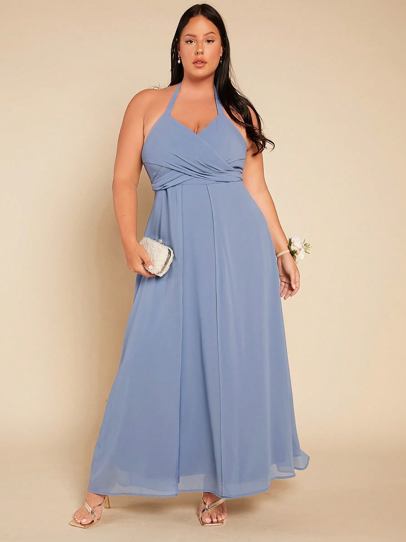Сукня літня жіноча SHEIN GD-00167790 3XL Блакитна від Rozetka на платформі USKIDKA Акція на Сукня літня жіноча SHEIN GD-00167790 3XL Блакитна від Rozetka