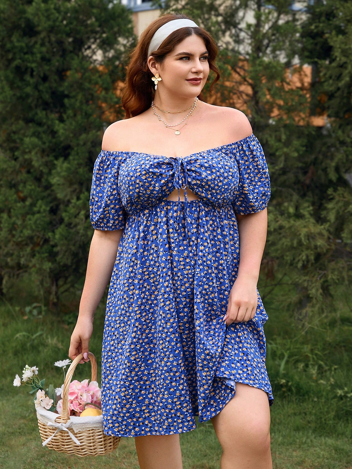 Сукня міді літня жіноча SHEIN GD-00169755 XL Синя від Rozetka на платформі USKIDKA Акція на Сукня міді літня жіноча SHEIN GD-00169755 XL Синя від Rozetka